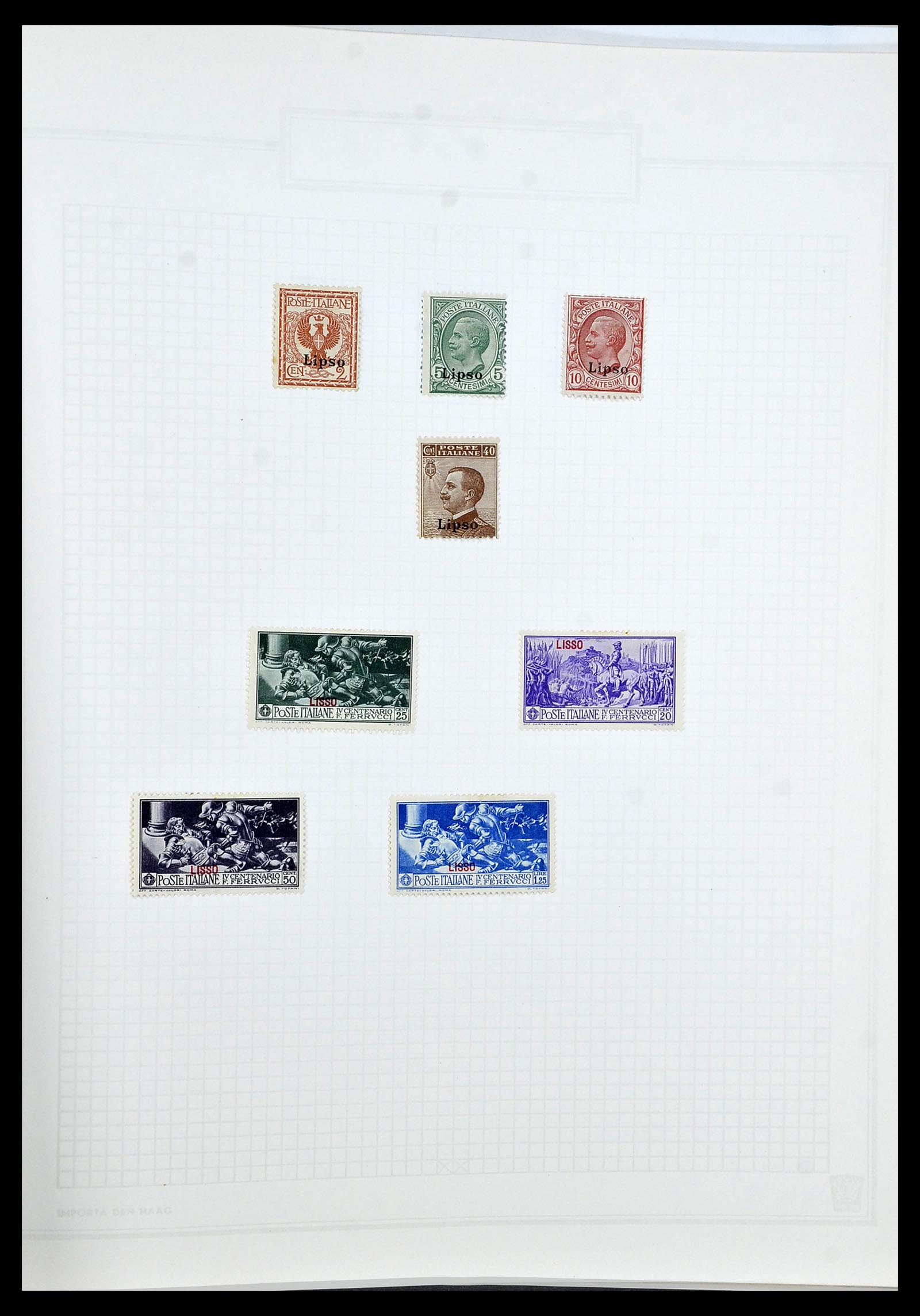 33619 103 - Postzegelverzameling 33619 Italiaanse gebieden/bezetting/koloniën 187