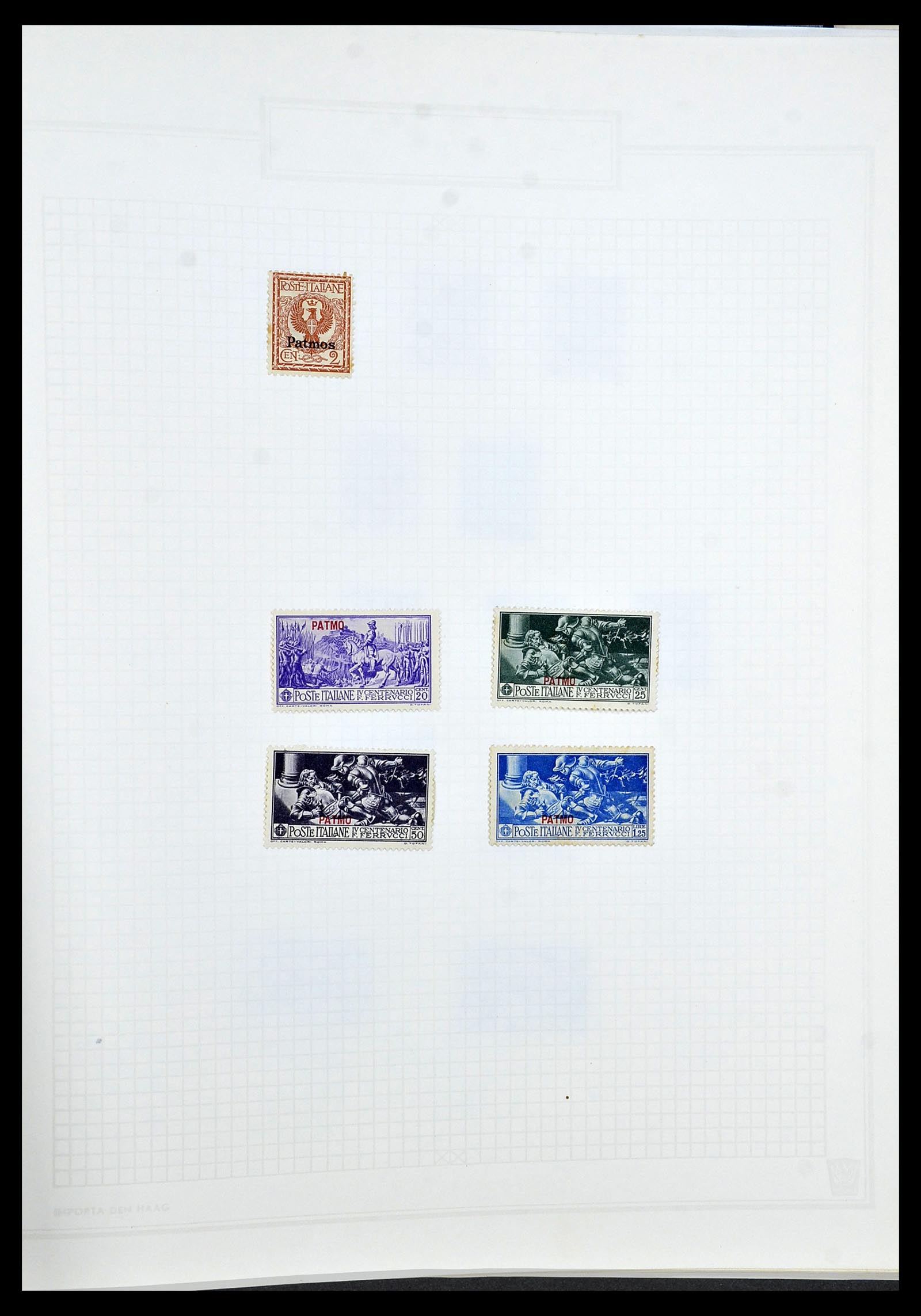 33619 105 - Postzegelverzameling 33619 Italiaanse gebieden/bezetting/koloniën 187