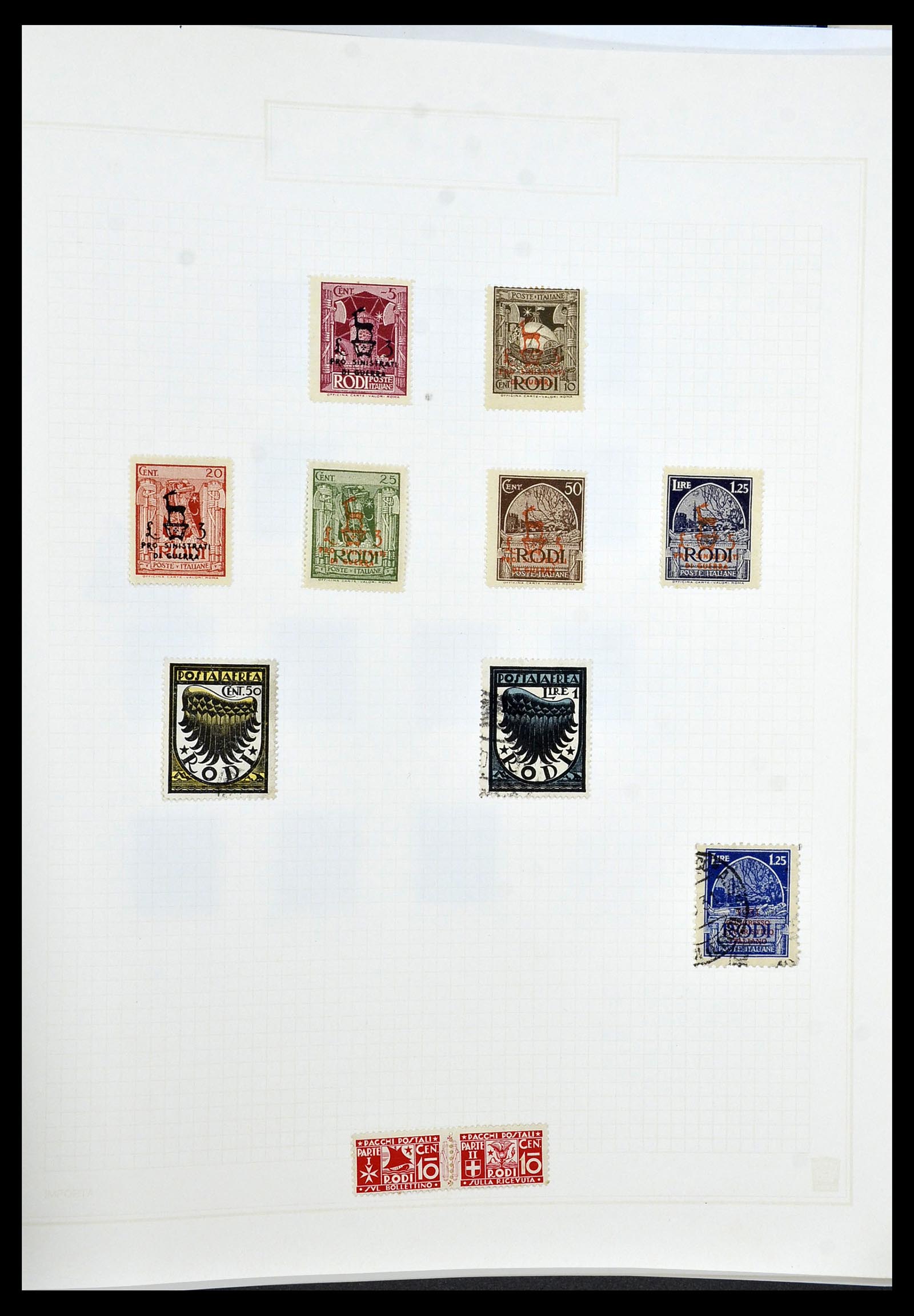33619 108 - Postzegelverzameling 33619 Italiaanse gebieden/bezetting/koloniën 187