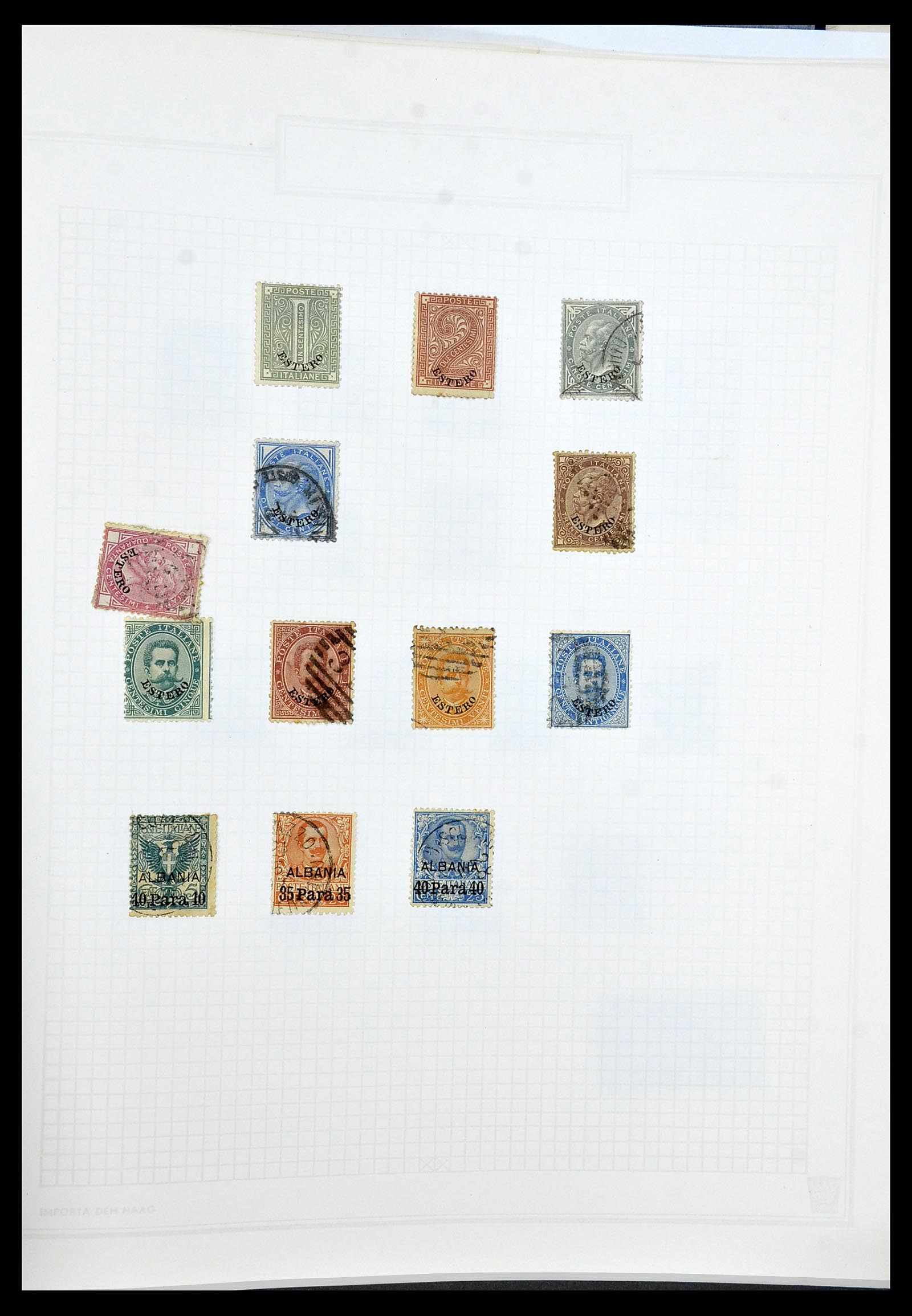 33619 109 - Postzegelverzameling 33619 Italiaanse gebieden/bezetting/koloniën 187