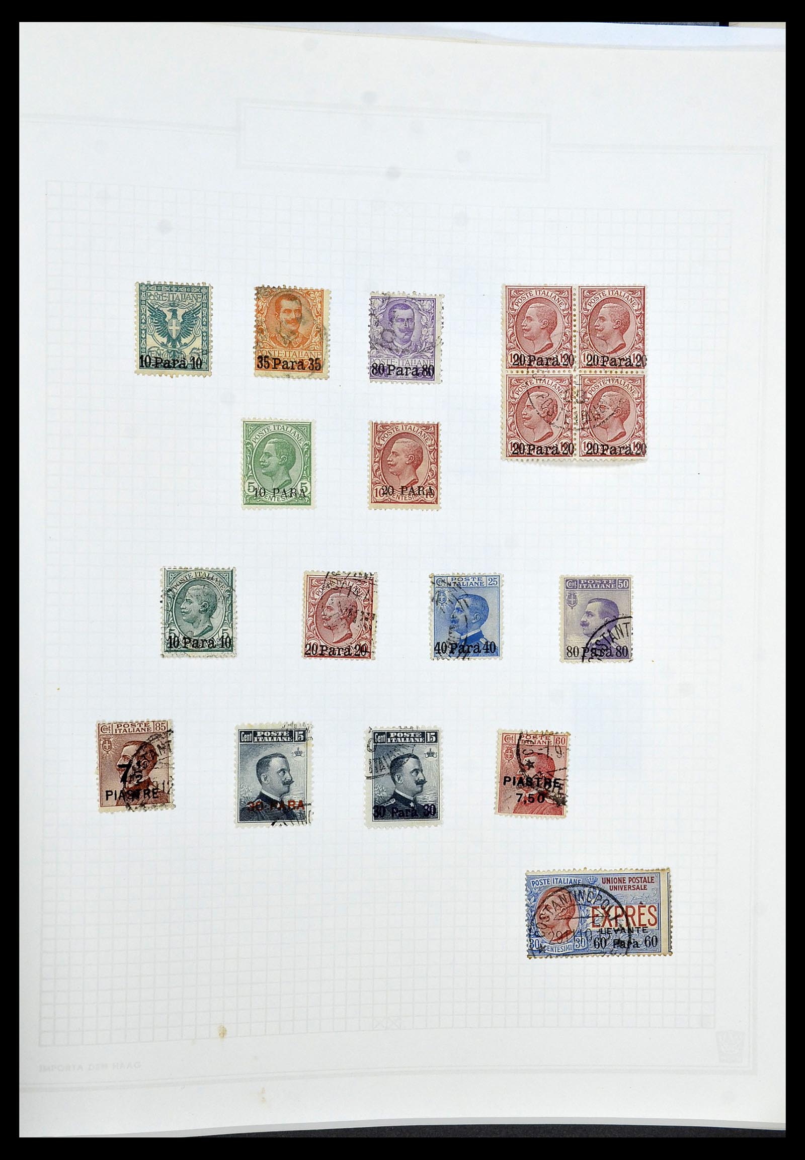 33619 110 - Postzegelverzameling 33619 Italiaanse gebieden/bezetting/koloniën 187
