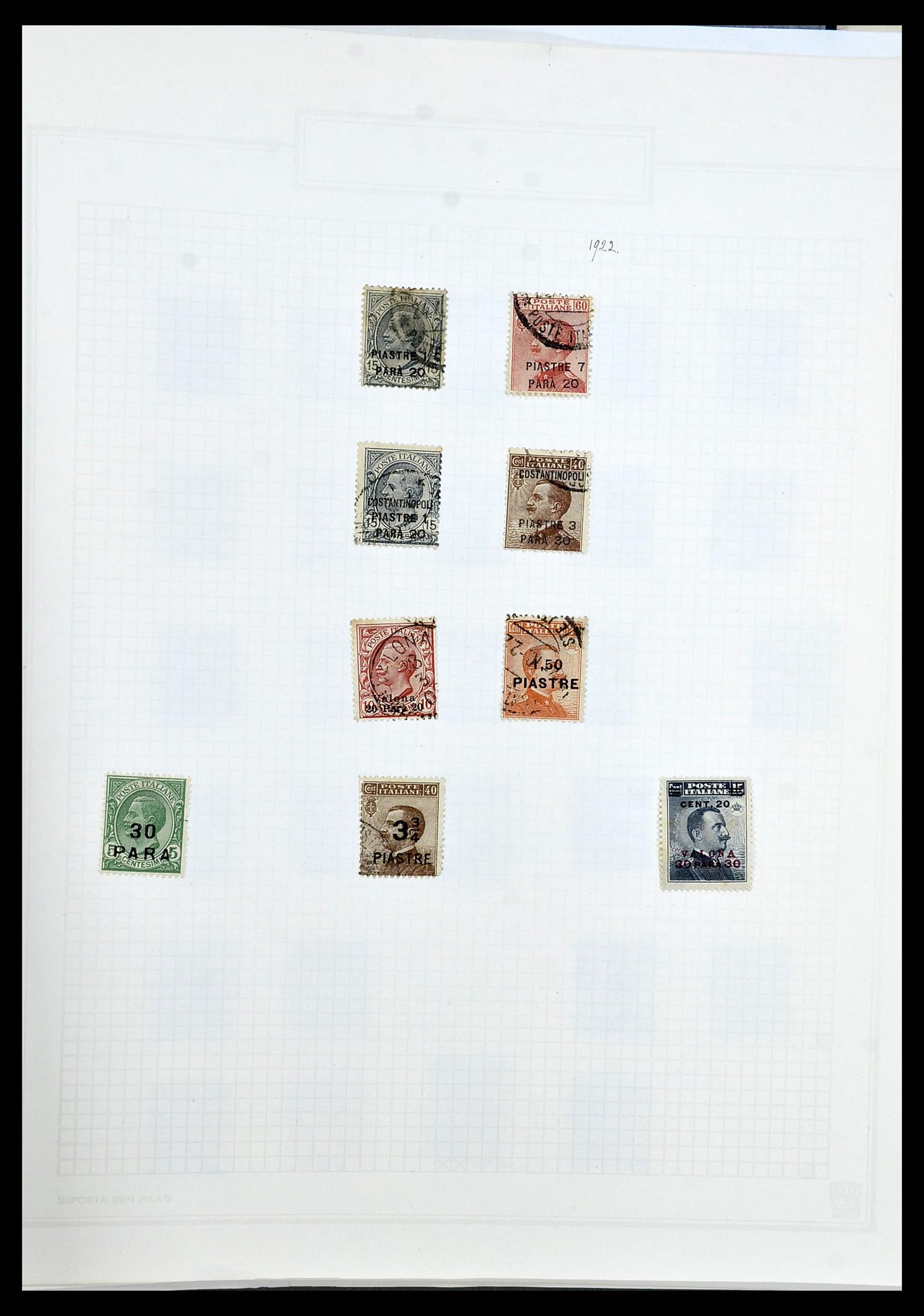 33619 111 - Postzegelverzameling 33619 Italiaanse gebieden/bezetting/koloniën 187