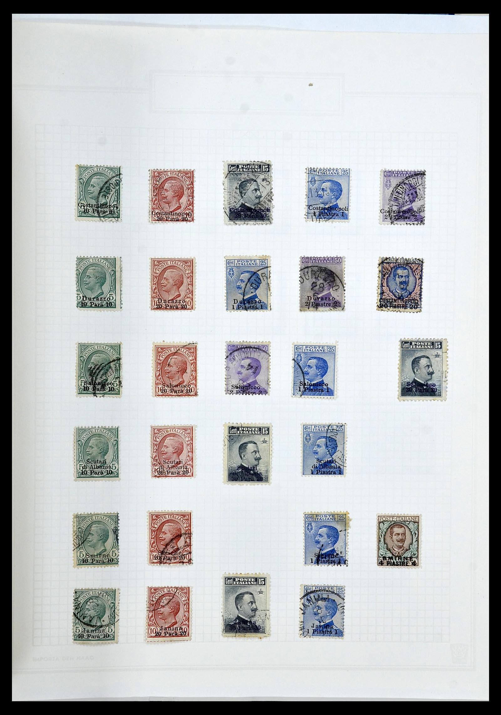 33619 112 - Postzegelverzameling 33619 Italiaanse gebieden/bezetting/koloniën 187