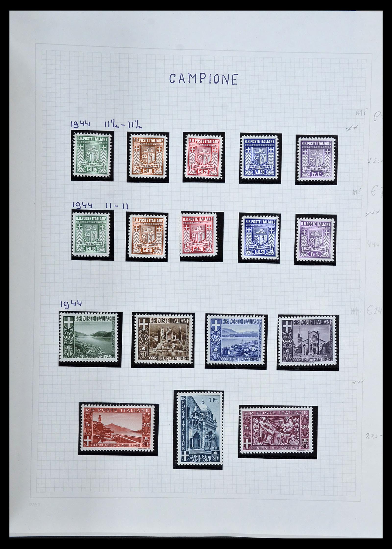 33619 113 - Postzegelverzameling 33619 Italiaanse gebieden/bezetting/koloniën 187