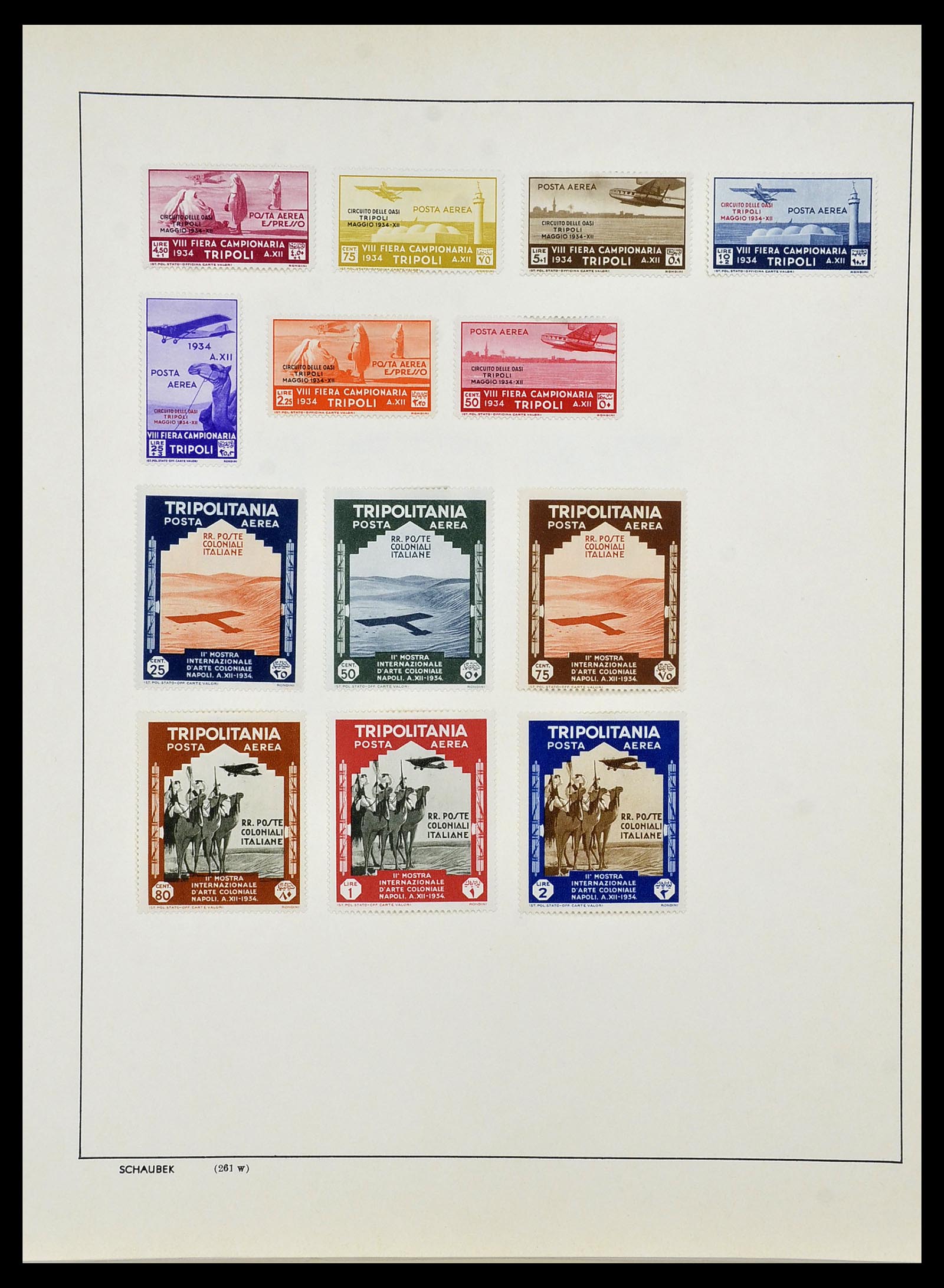 33619 124 - Postzegelverzameling 33619 Italiaanse gebieden/bezetting/koloniën 187