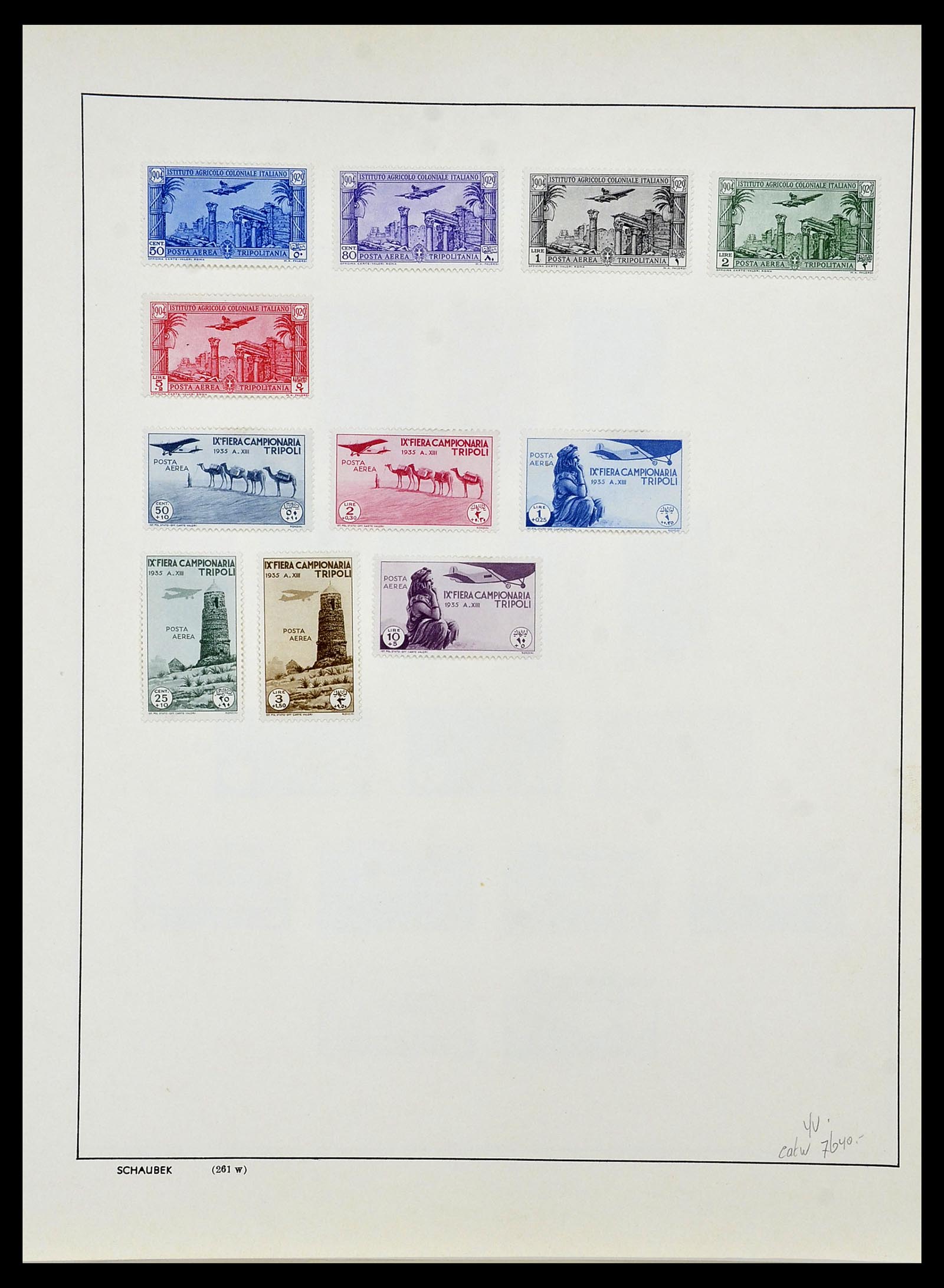 33619 125 - Postzegelverzameling 33619 Italiaanse gebieden/bezetting/koloniën 187