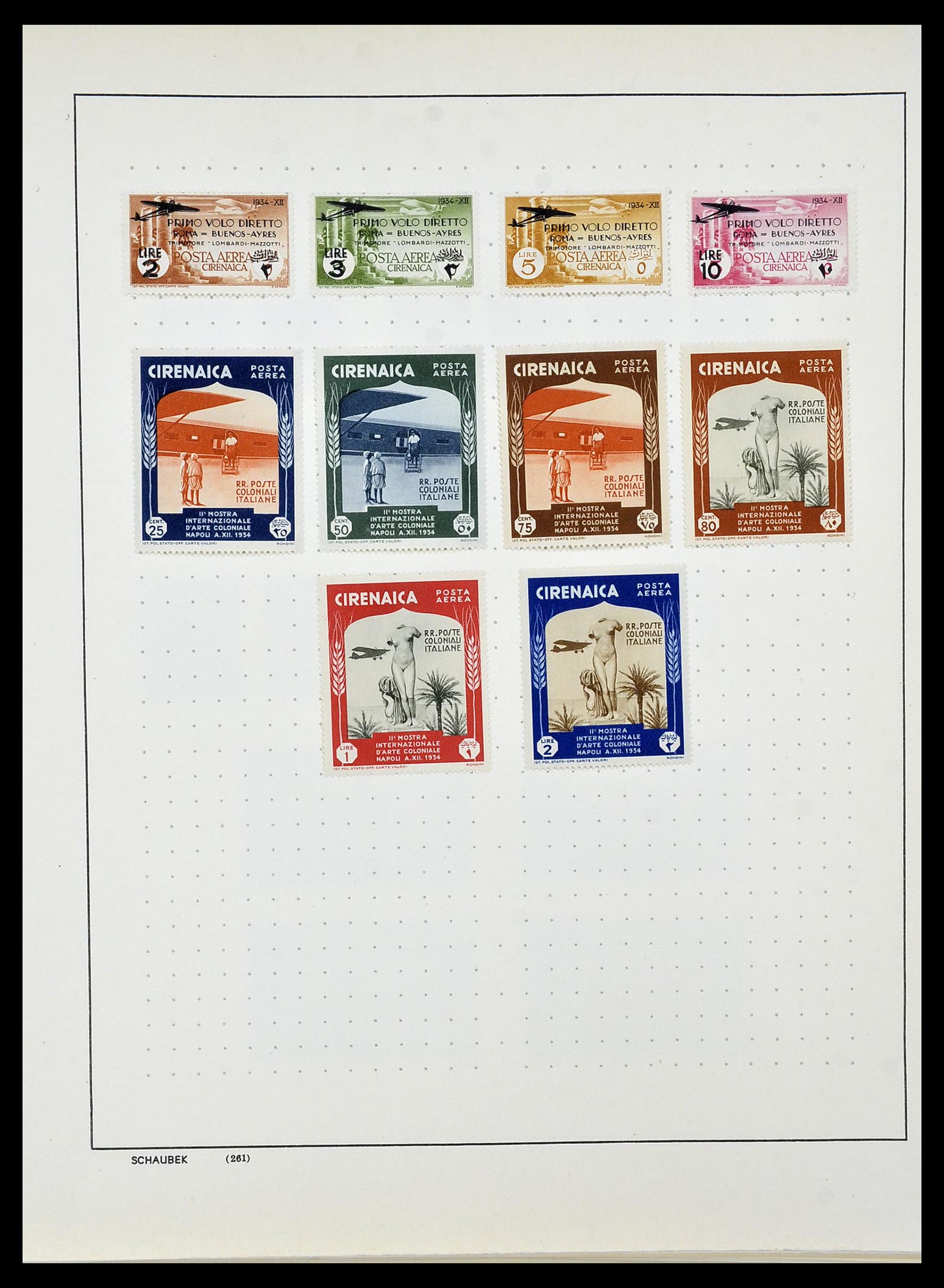 33619 127 - Postzegelverzameling 33619 Italiaanse gebieden/bezetting/koloniën 187