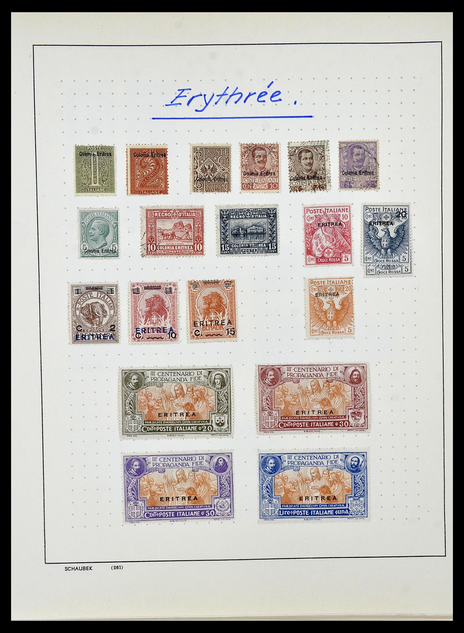 33619 128 - Postzegelverzameling 33619 Italiaanse gebieden/bezetting/koloniën 187