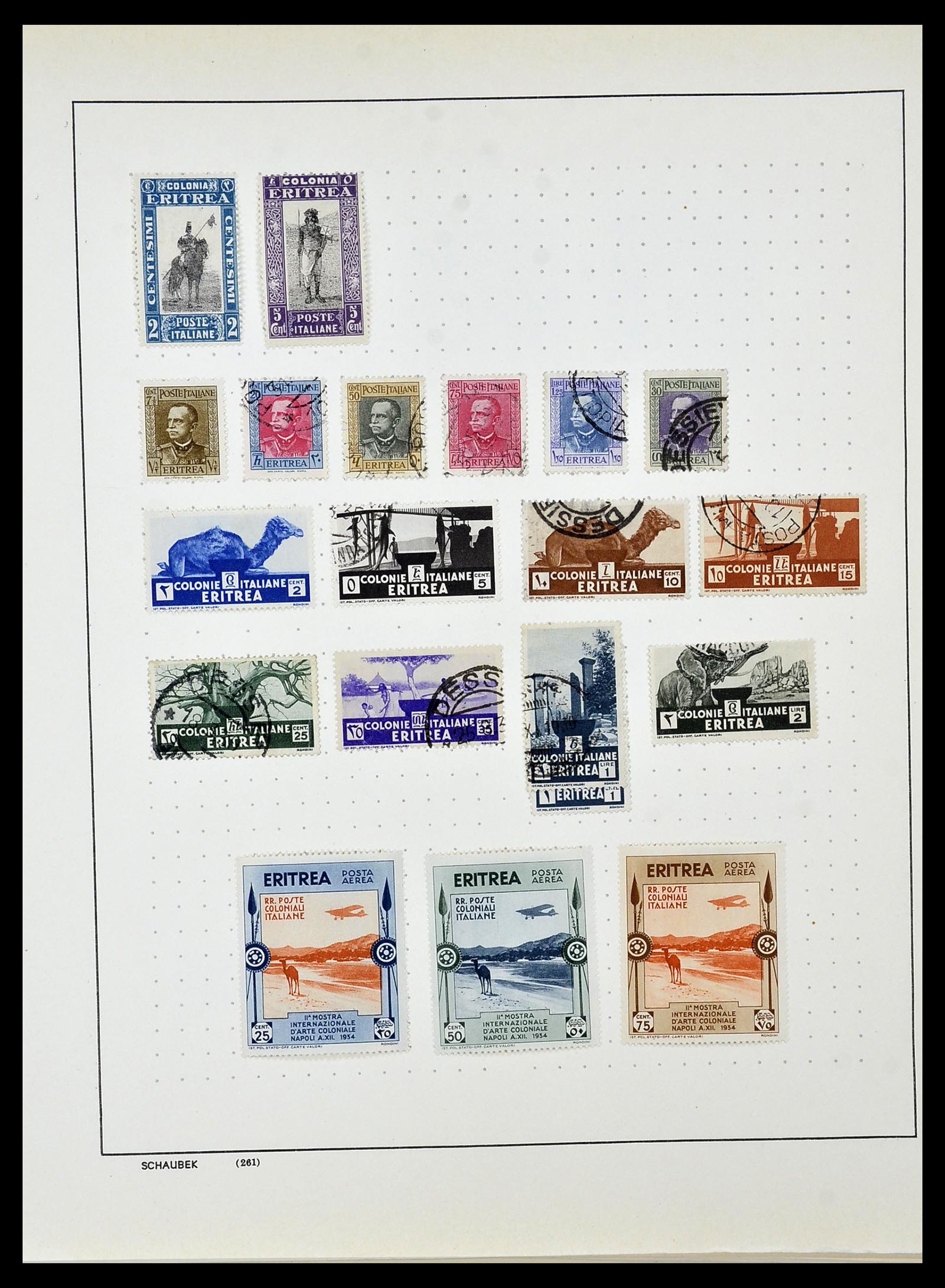 33619 129 - Postzegelverzameling 33619 Italiaanse gebieden/bezetting/koloniën 187