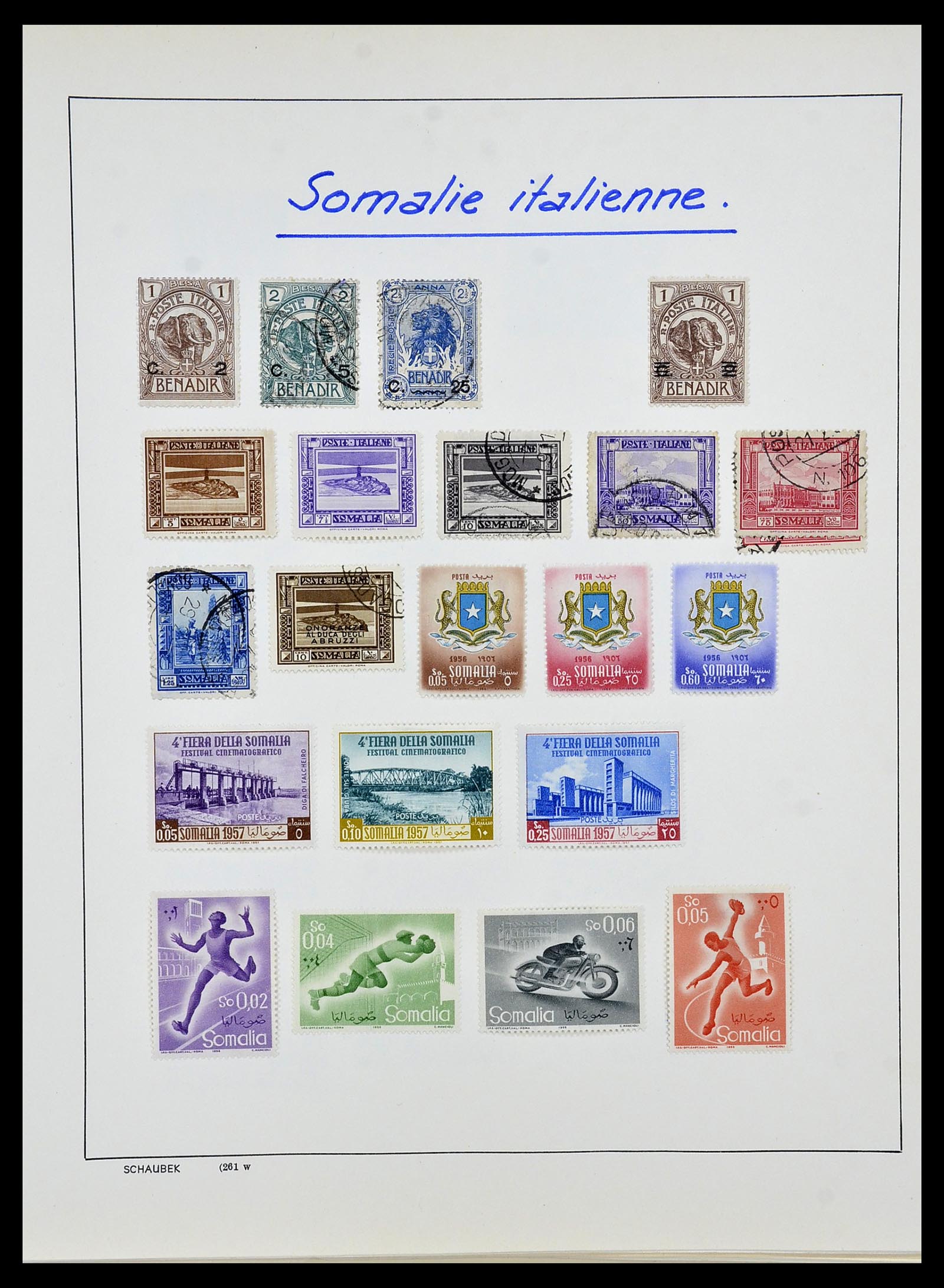 33619 132 - Postzegelverzameling 33619 Italiaanse gebieden/bezetting/koloniën 187