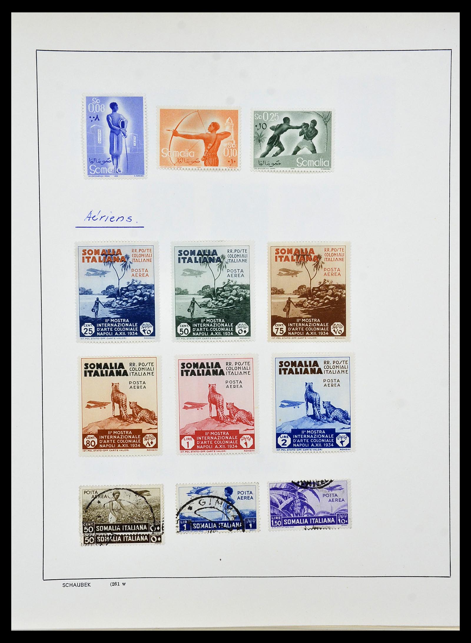 33619 133 - Postzegelverzameling 33619 Italiaanse gebieden/bezetting/koloniën 187