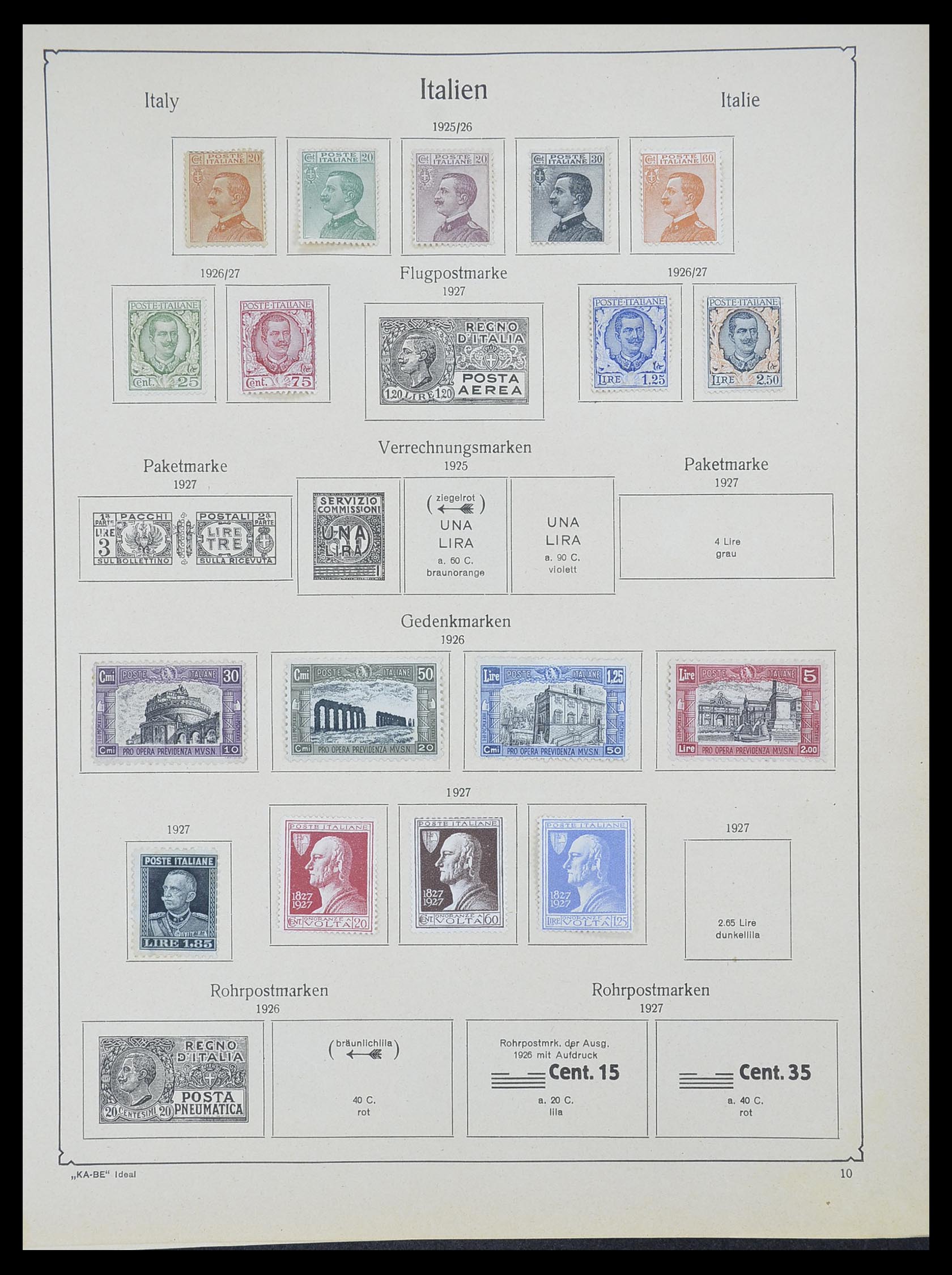 33620 027 - Stamp collection 33620 Italian States/Italy/territories 1851-1935.