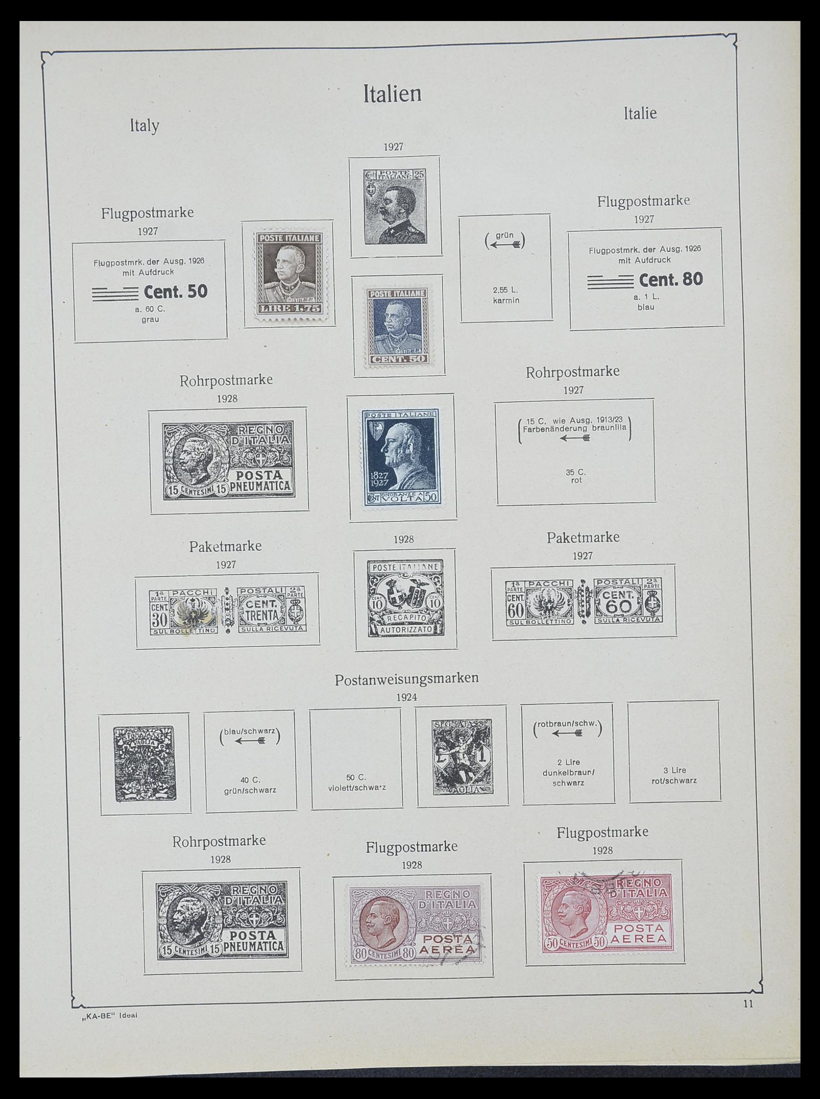33620 028 - Stamp collection 33620 Italian States/Italy/territories 1851-1935.