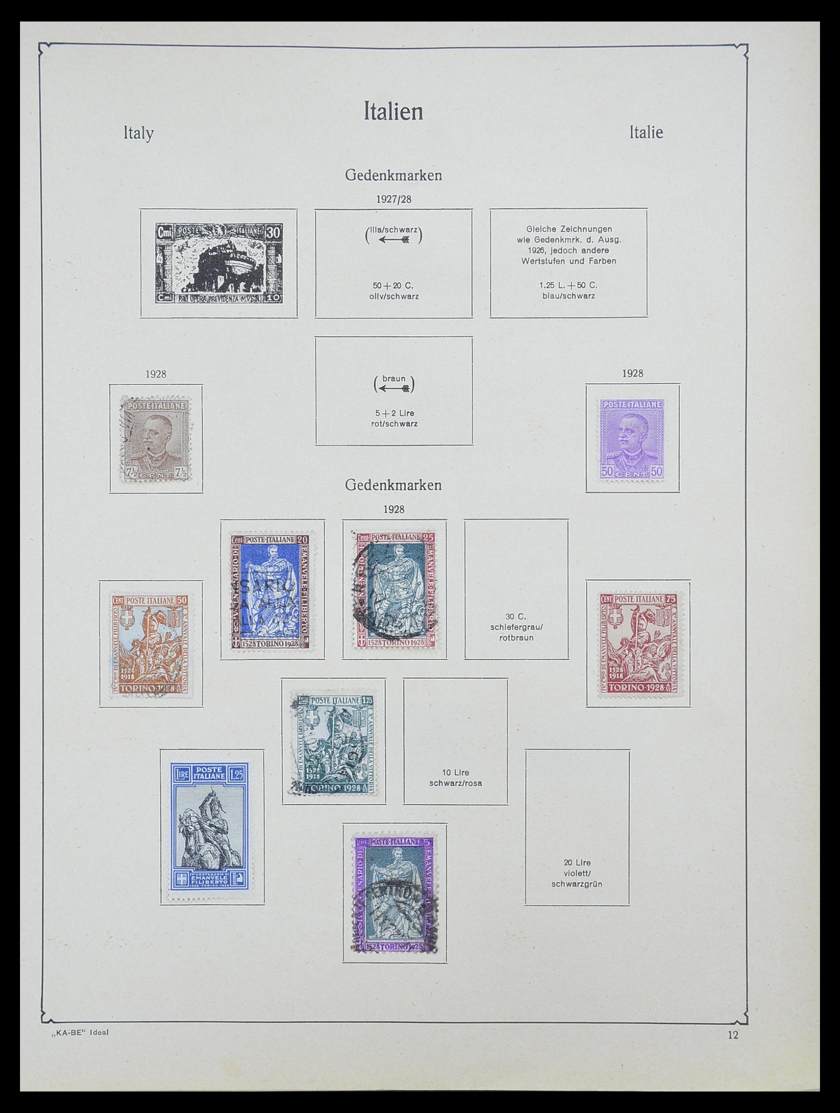 33620 029 - Stamp collection 33620 Italian States/Italy/territories 1851-1935.