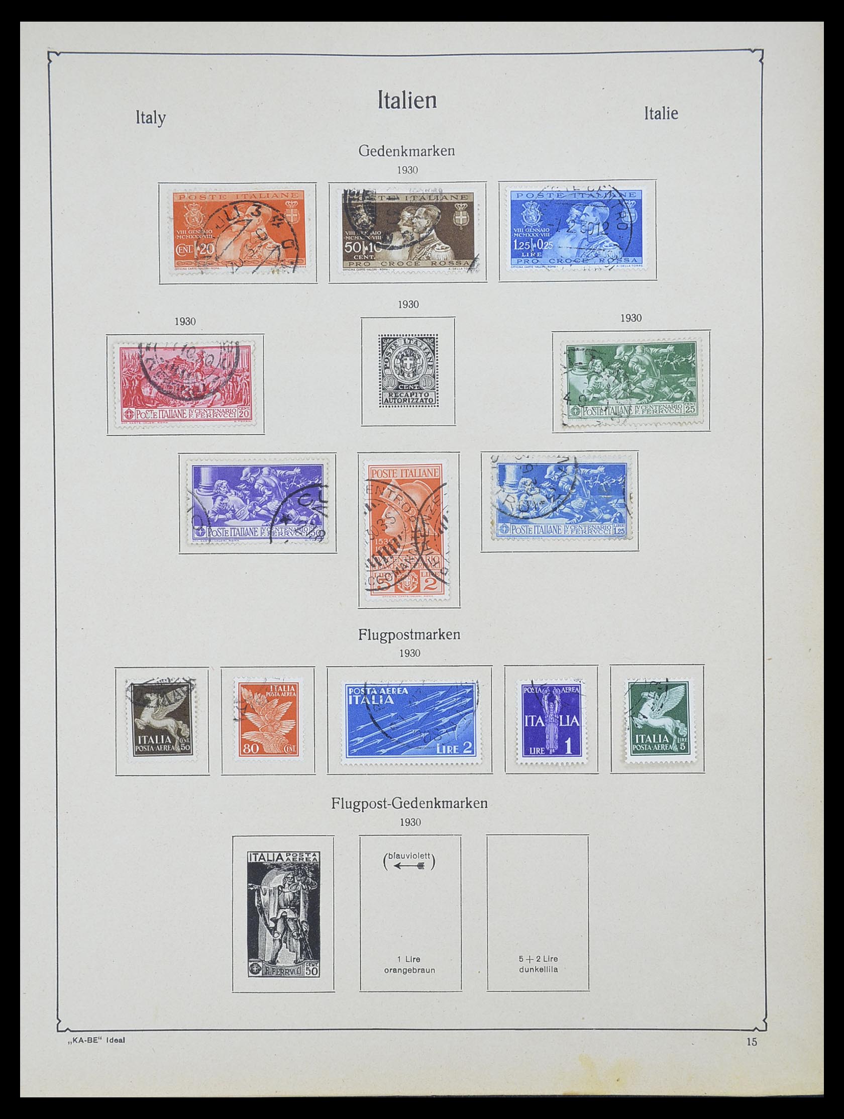 33620 032 - Stamp collection 33620 Italian States/Italy/territories 1851-1935.