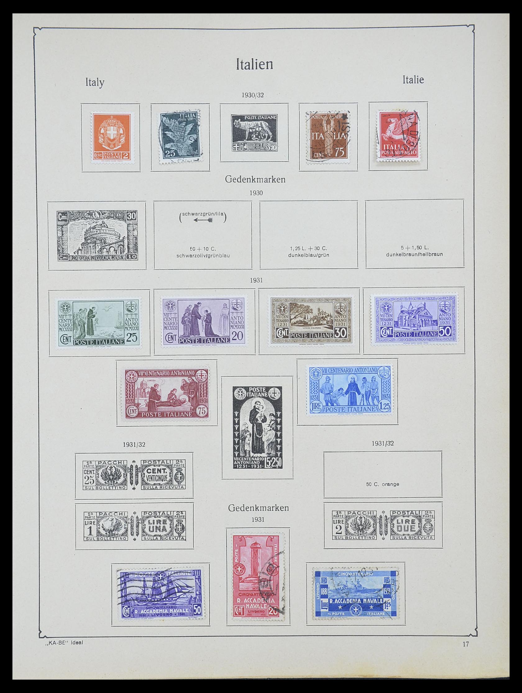 33620 034 - Postzegelverzameling 33620 Italiaanse Staten/Italië/gebieden 18510193