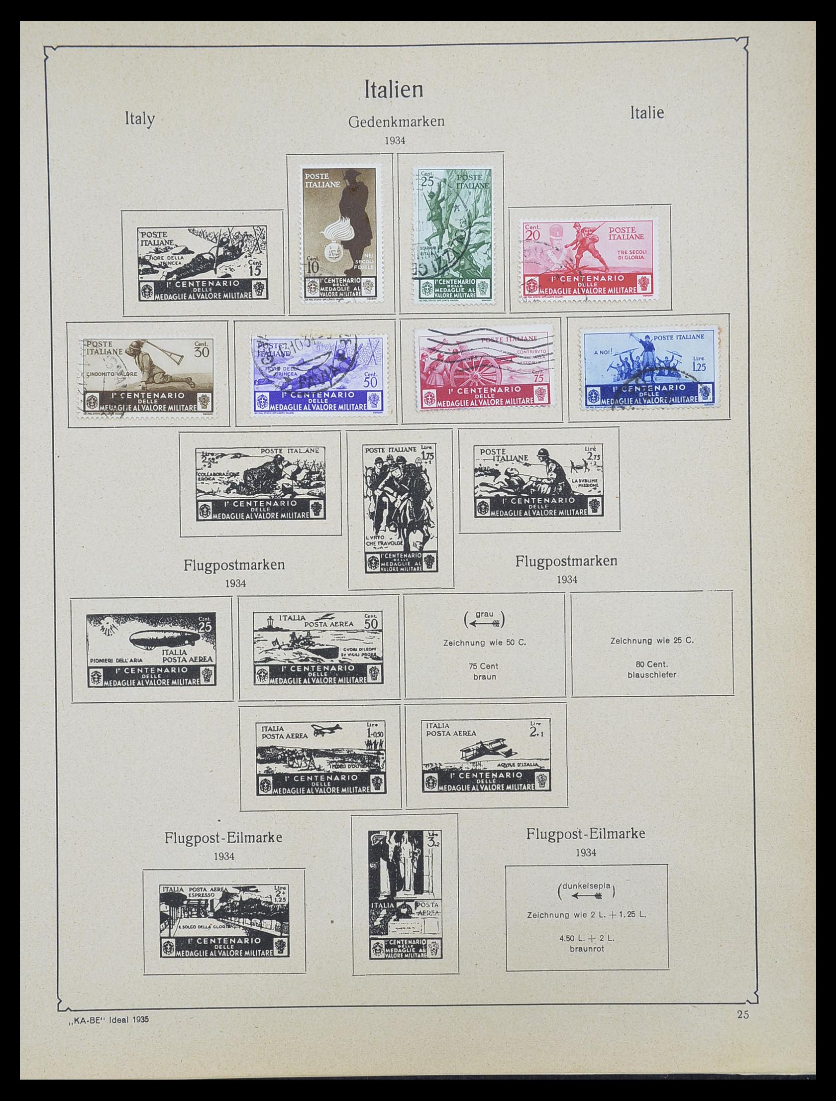 33620 042 - Stamp collection 33620 Italian States/Italy/territories 1851-1935.