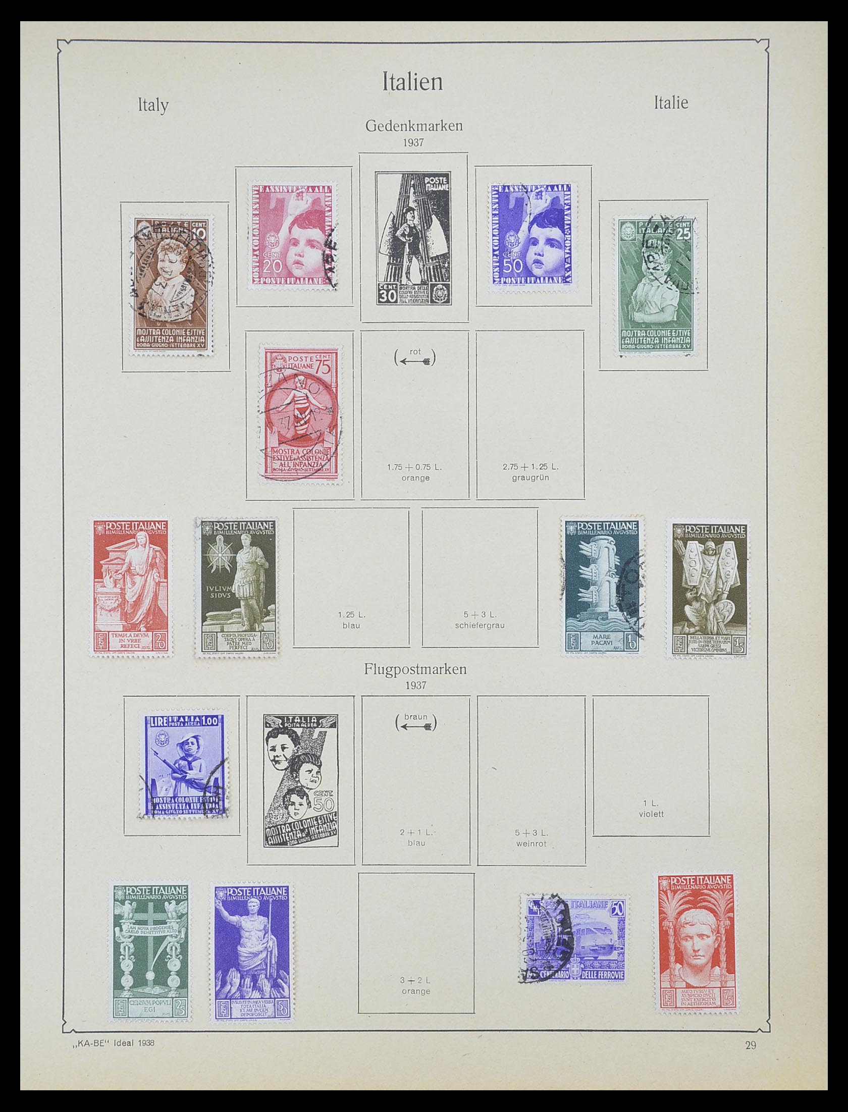 33620 046 - Stamp collection 33620 Italian States/Italy/territories 1851-1935.