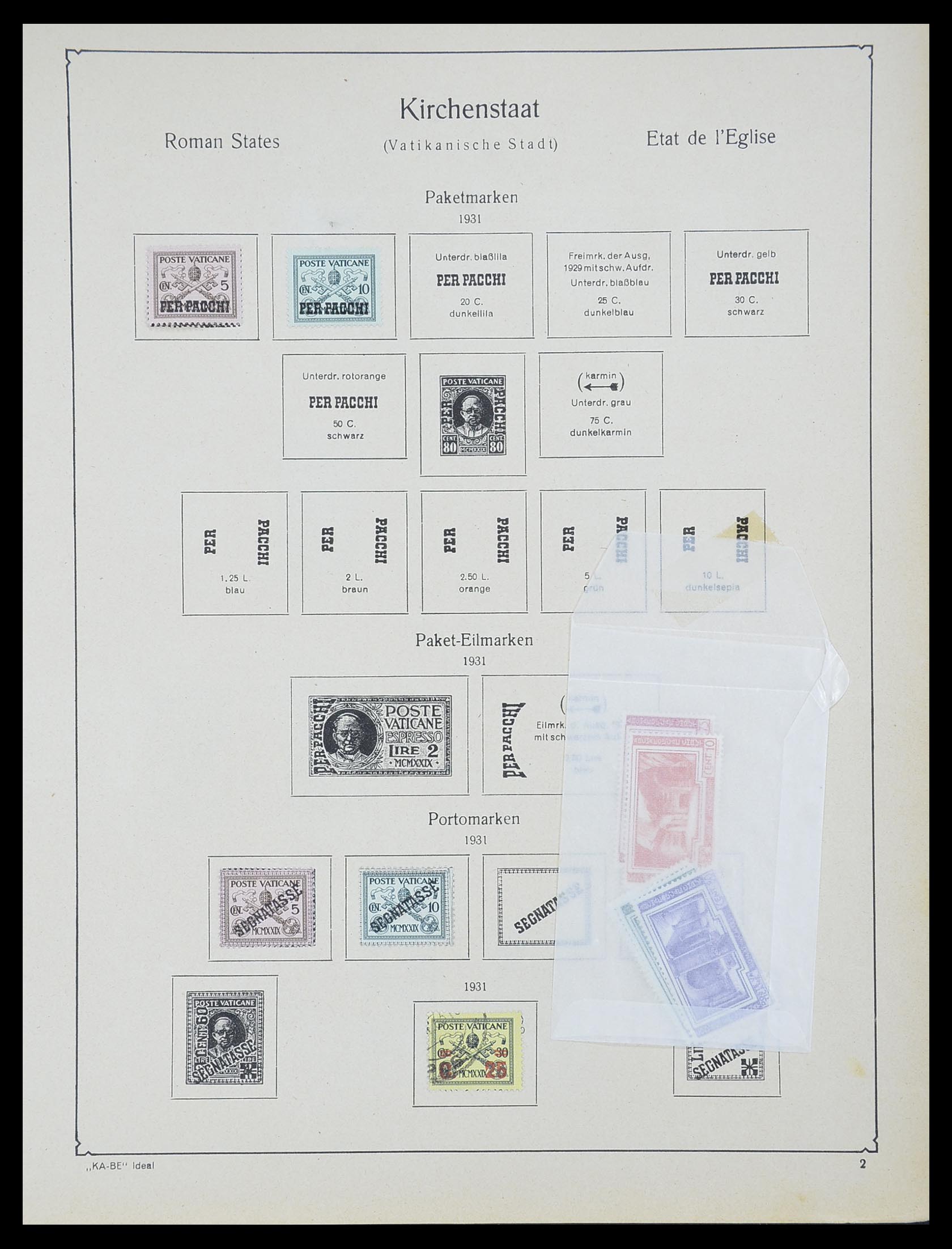 33620 048 - Stamp collection 33620 Italian States/Italy/territories 1851-1935.