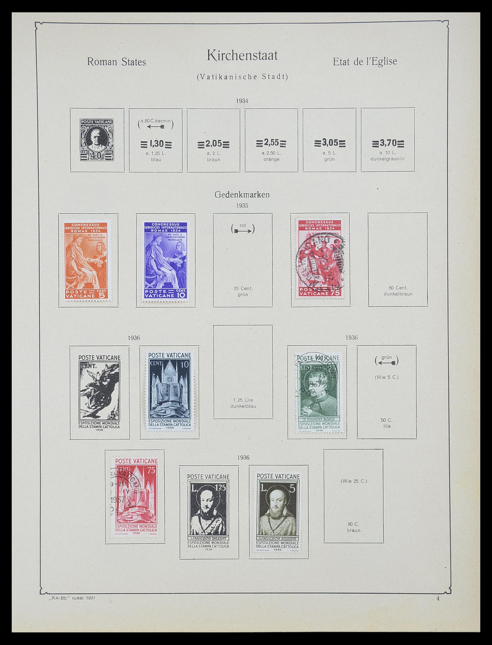 33620 049 - Stamp collection 33620 Italian States/Italy/territories 1851-1935.