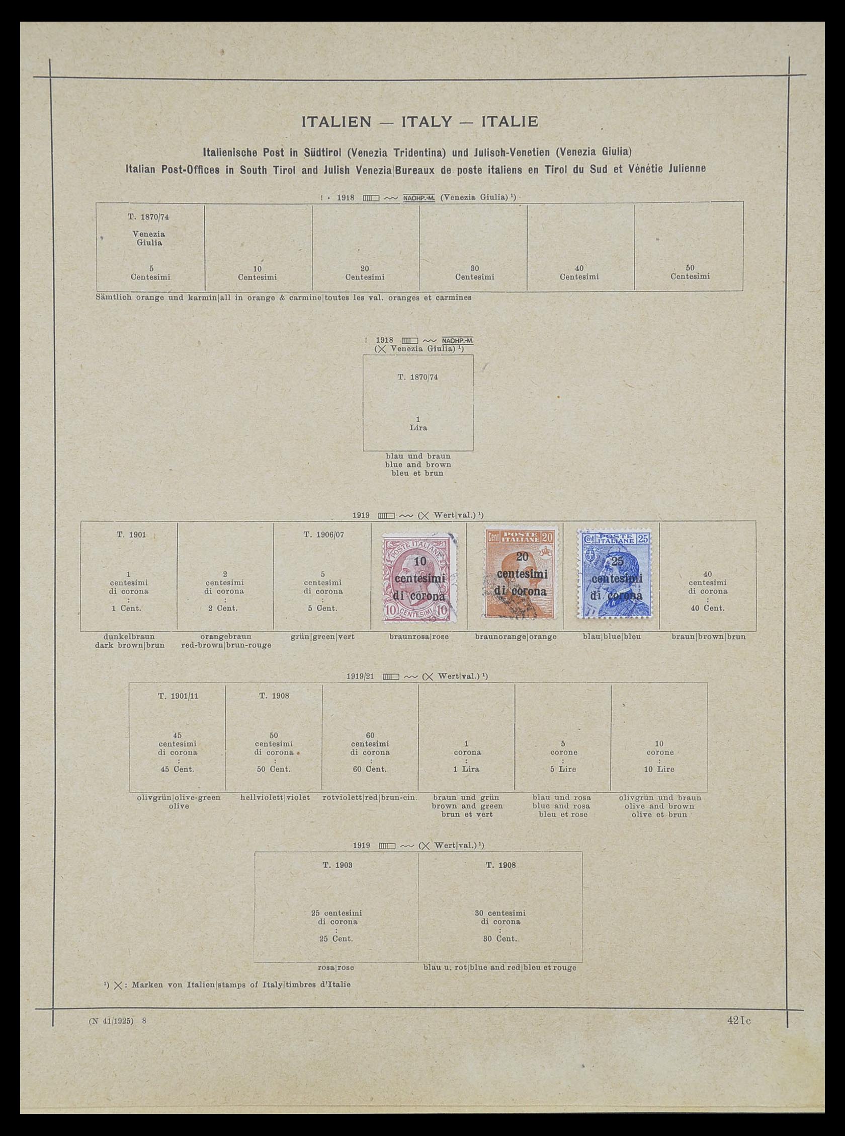 33620 053 - Stamp collection 33620 Italian States/Italy/territories 1851-1935.