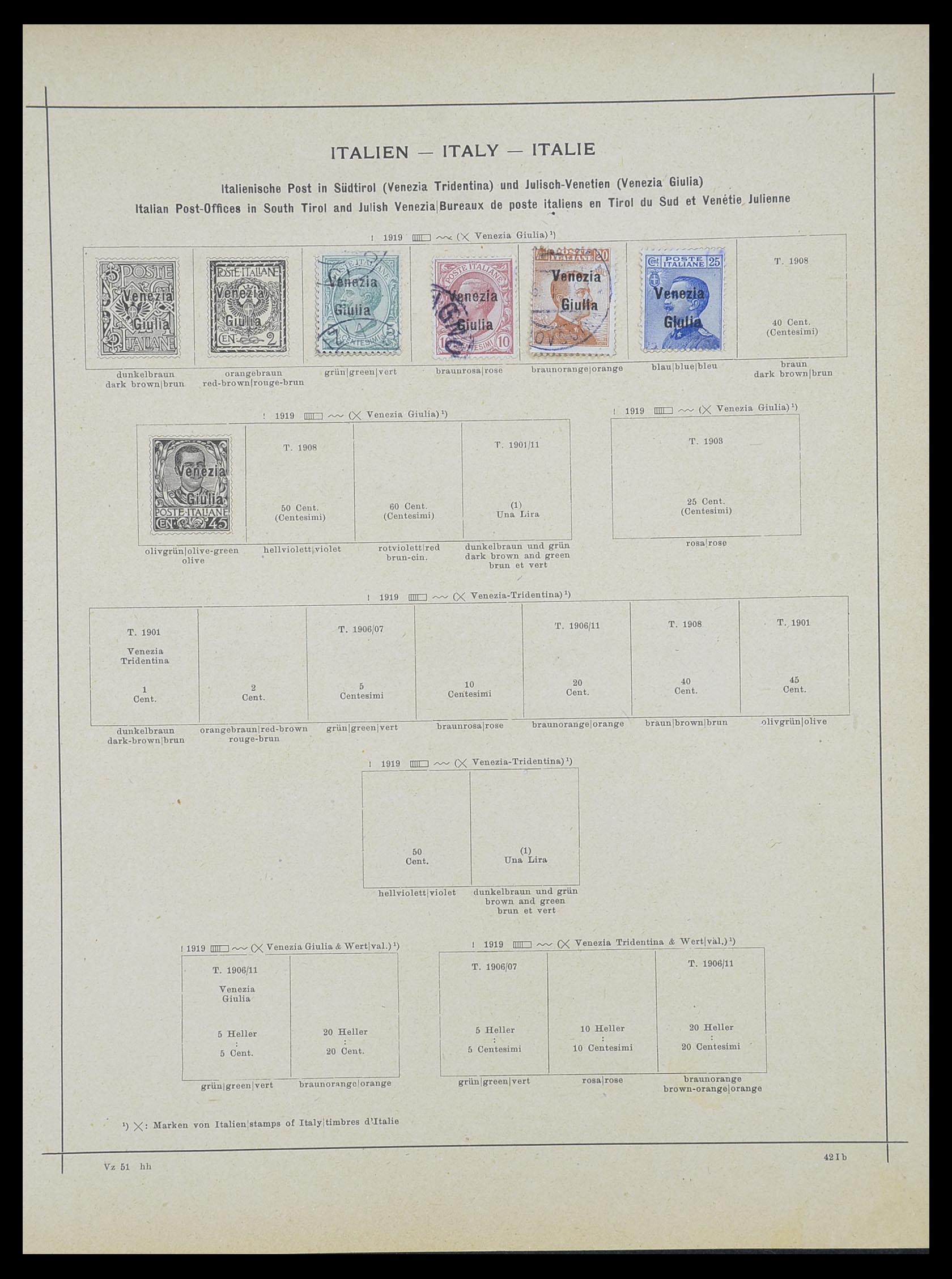 33620 054 - Stamp collection 33620 Italian States/Italy/territories 1851-1935.