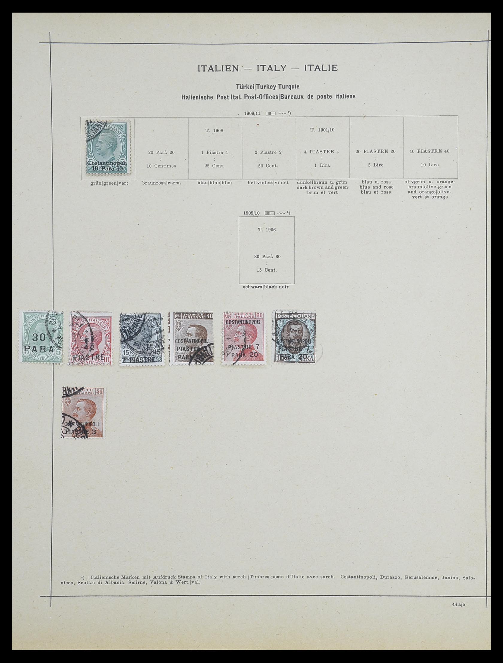 33620 058 - Stamp collection 33620 Italian States/Italy/territories 1851-1935.