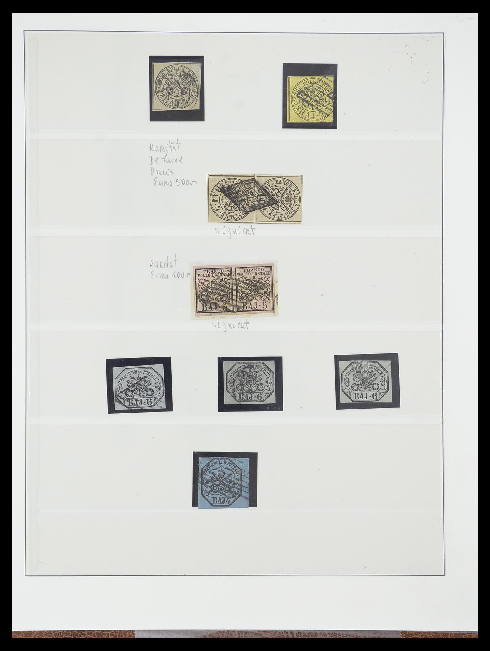 33621 002 - Postzegelverzameling 33621 Italiaanse Staten supercollectie 1851-1868