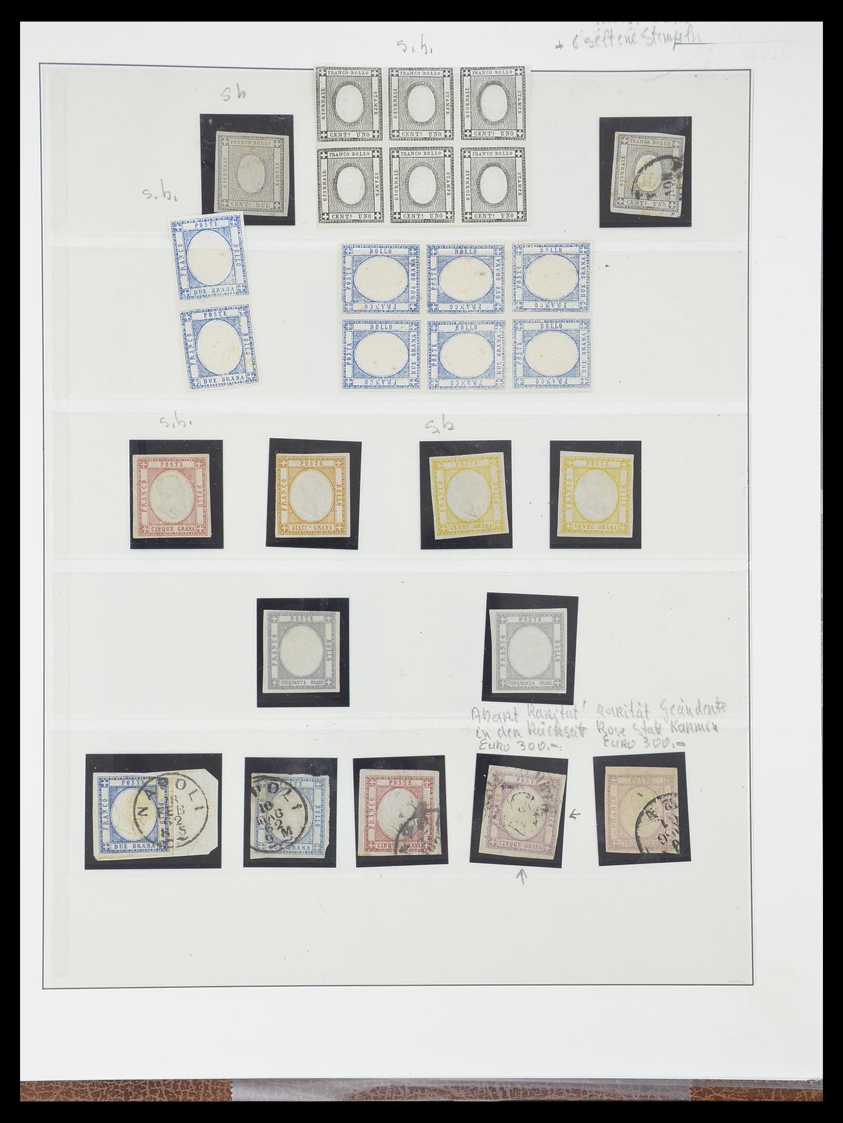 33621 020 - Postzegelverzameling 33621 Italiaanse Staten supercollectie 1851-1868