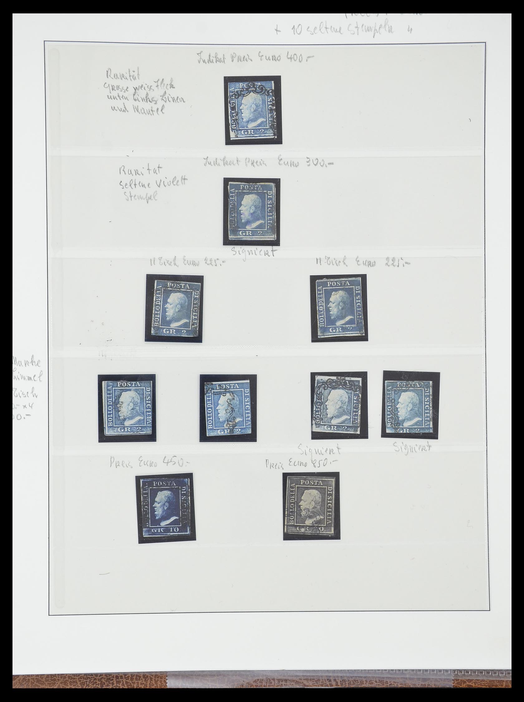 33621 023 - Postzegelverzameling 33621 Italiaanse Staten supercollectie 1851-1868