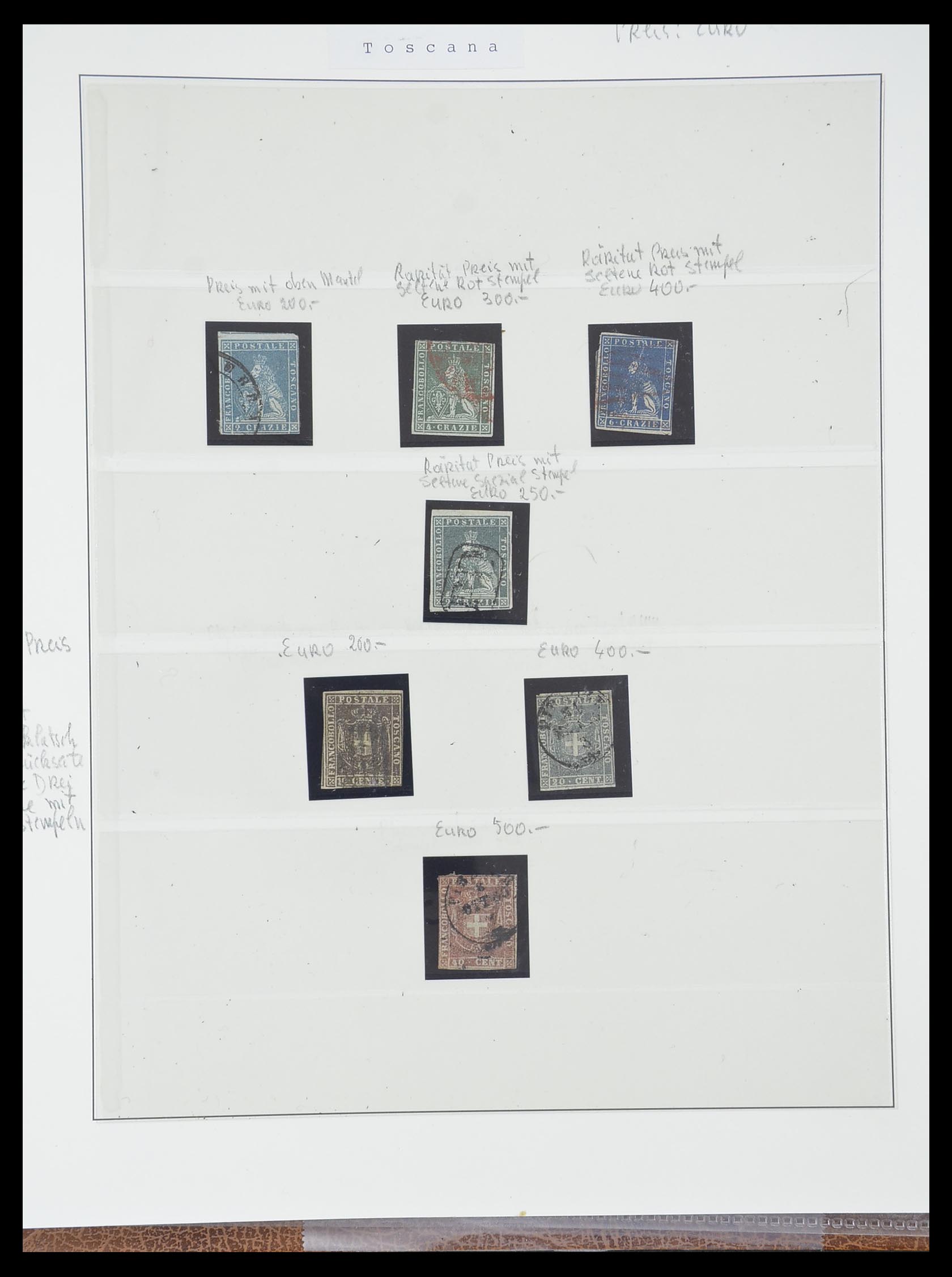 33621 024 - Postzegelverzameling 33621 Italiaanse Staten supercollectie 1851-1868