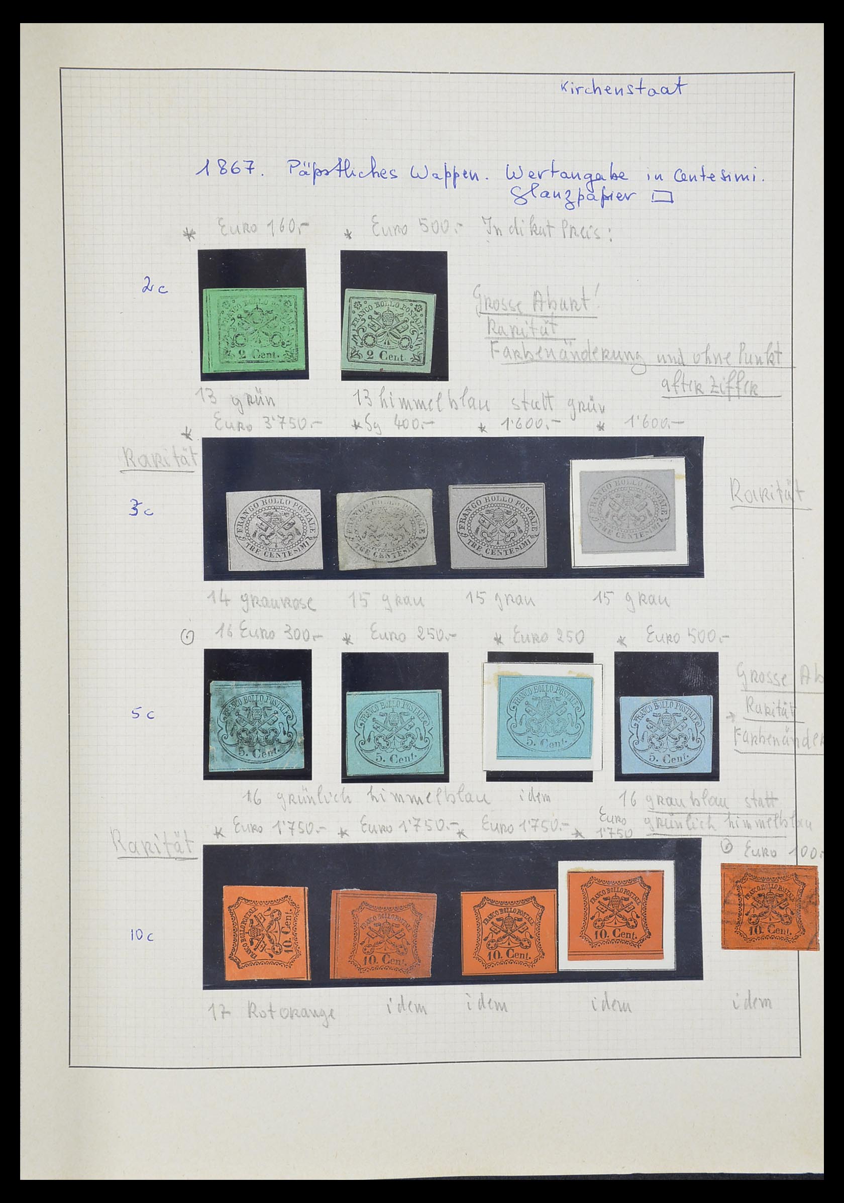 33621 031 - Postzegelverzameling 33621 Italiaanse Staten supercollectie 1851-1868