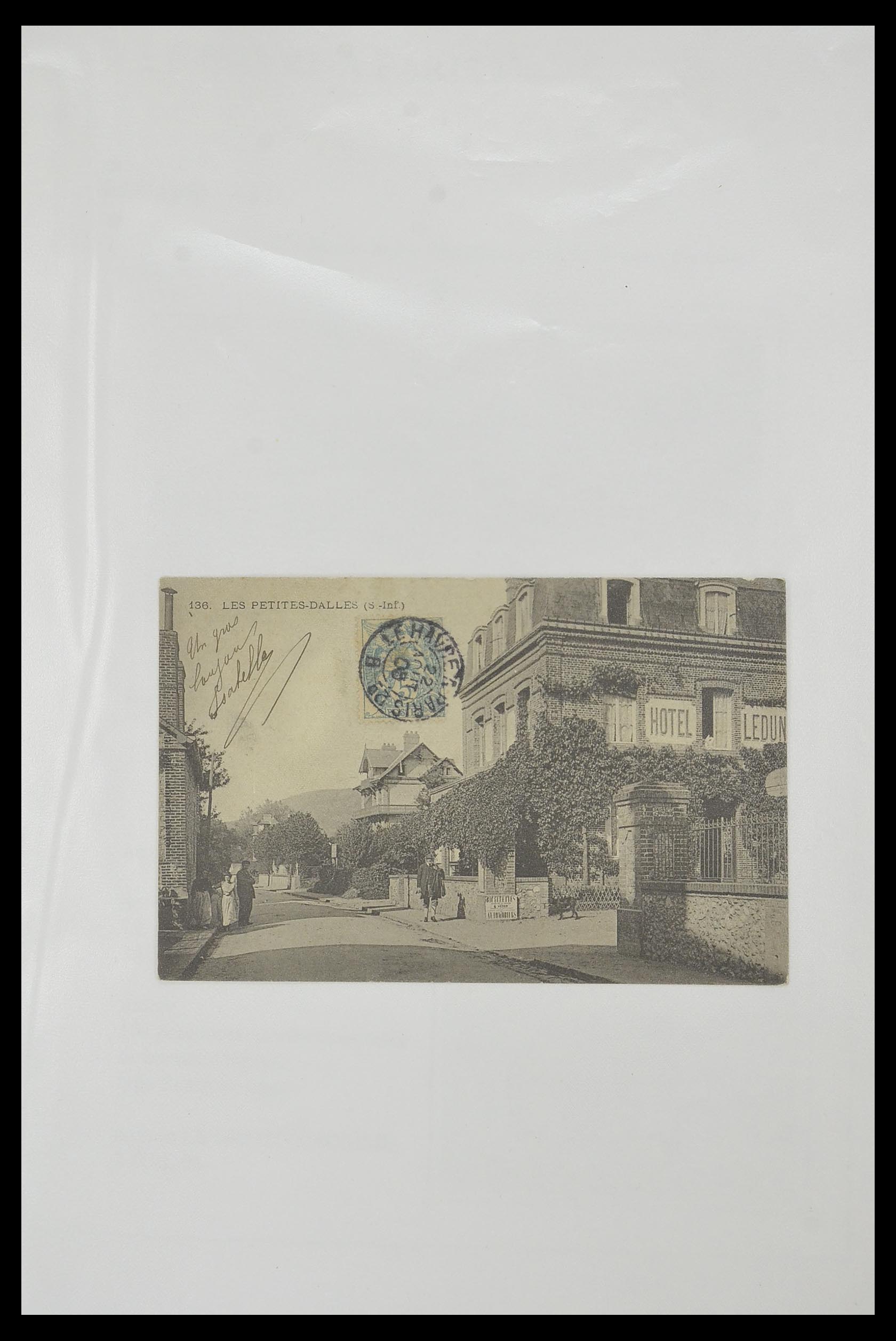 33624 042 - Postzegelverzameling 33624 Frankrijk brieven 1854-1907.