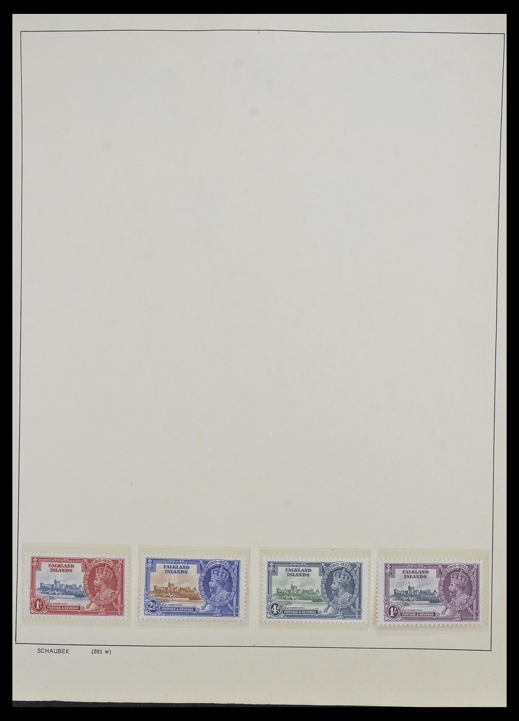 33626 002 - Postzegelverzameling 33626 Falkland Eilanden en Dependencies 1891-198