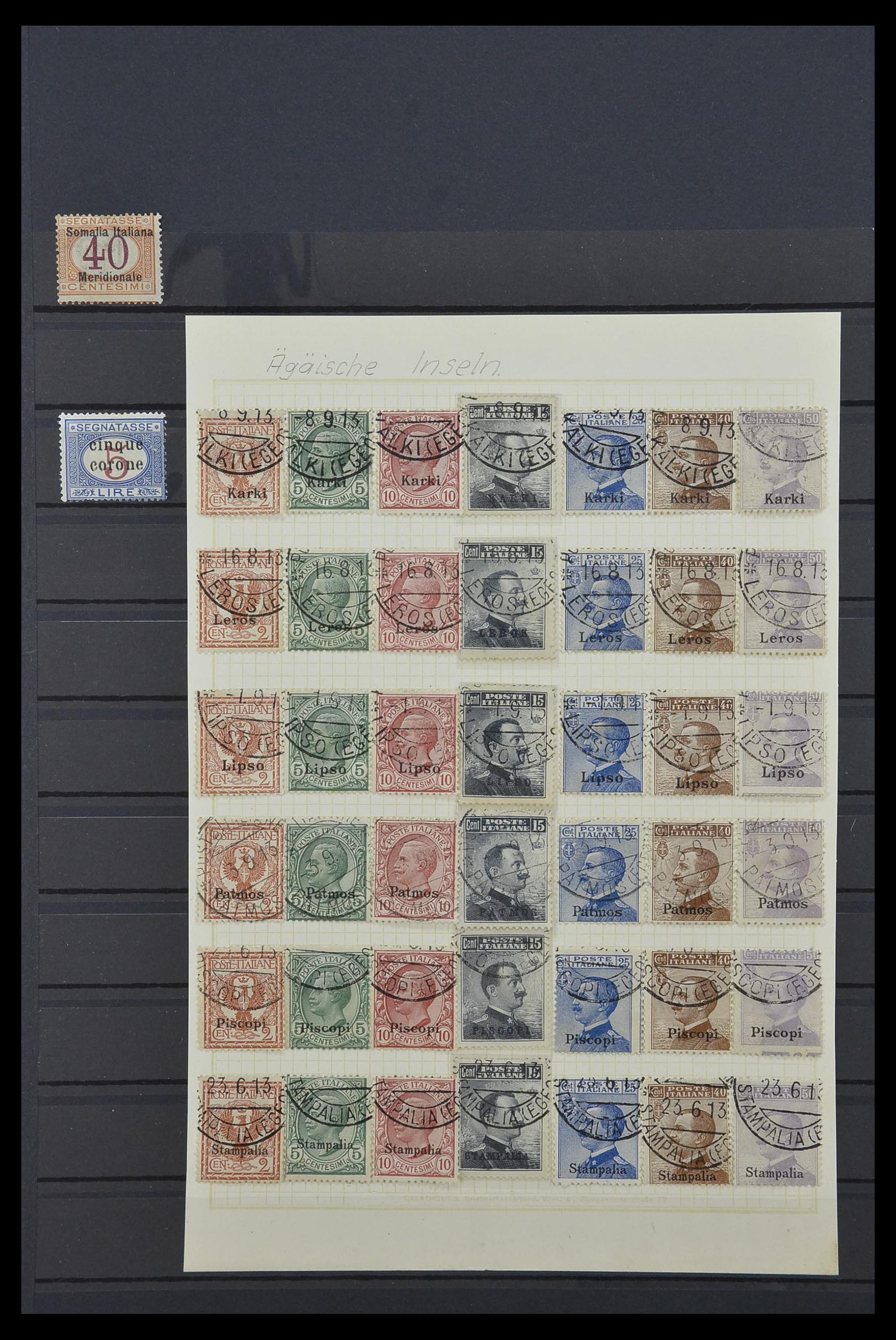 33631 008 - Postzegelverzameling 33631 Wereld betere zegels 1850-1940.