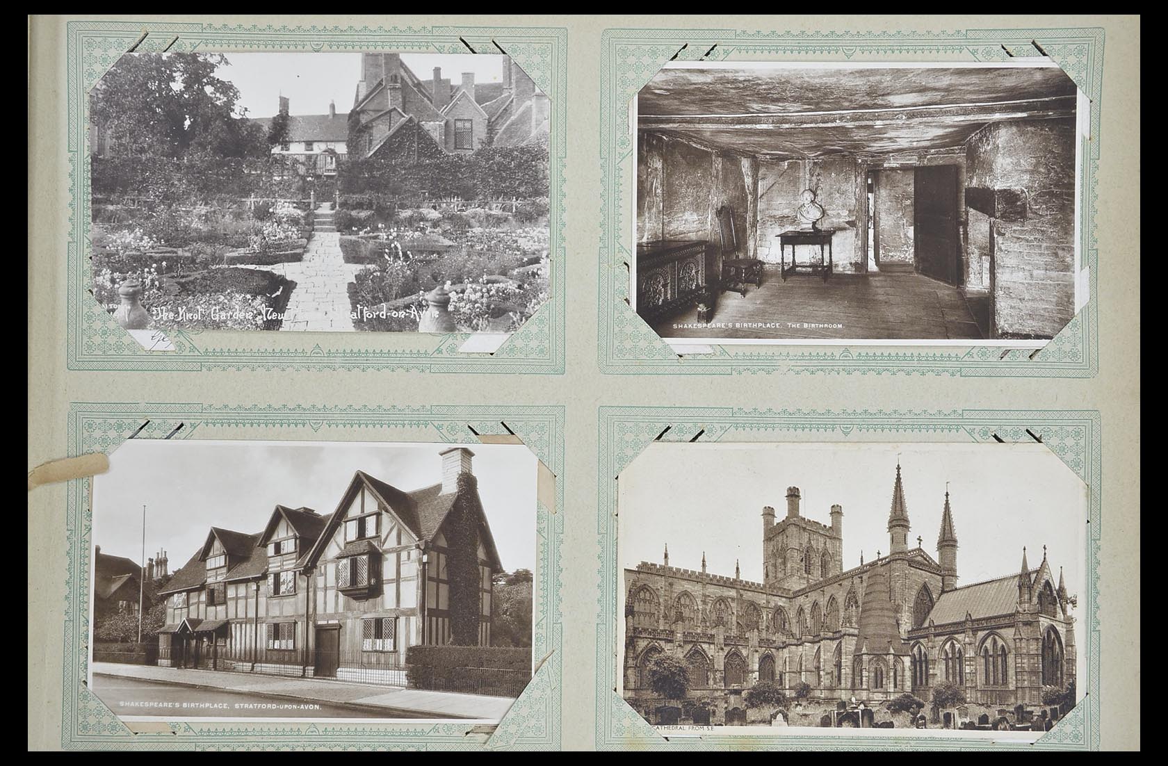 33633 019 - Postzegelverzameling 33633 Engeland ansichtkaarten 1900-1950.