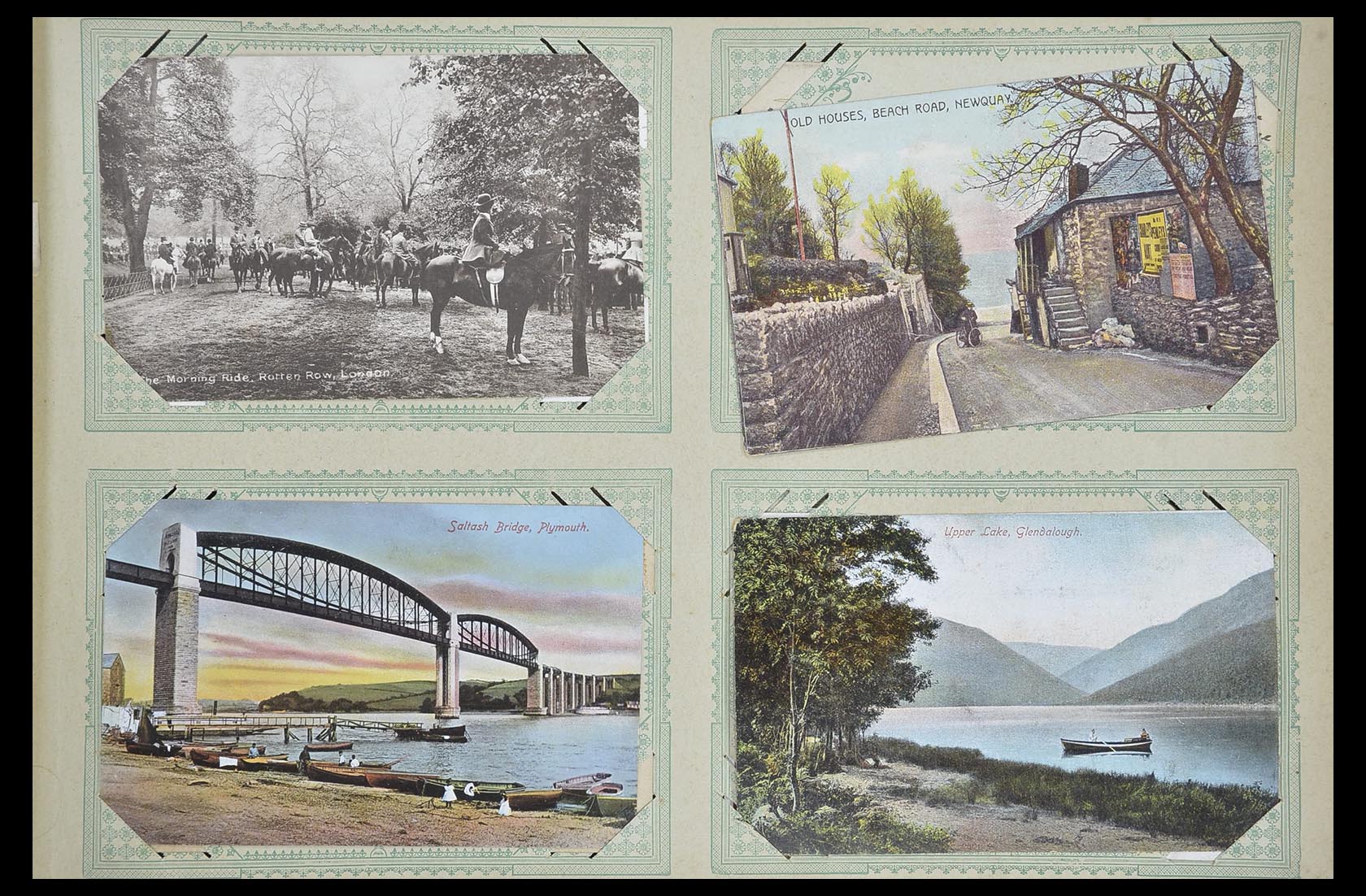 33633 021 - Postzegelverzameling 33633 Engeland ansichtkaarten 1900-1950.
