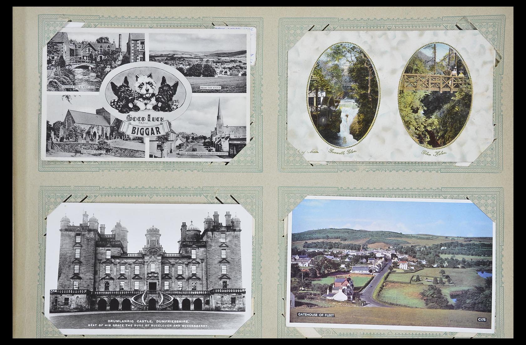 33633 023 - Postzegelverzameling 33633 Engeland ansichtkaarten 1900-1950.
