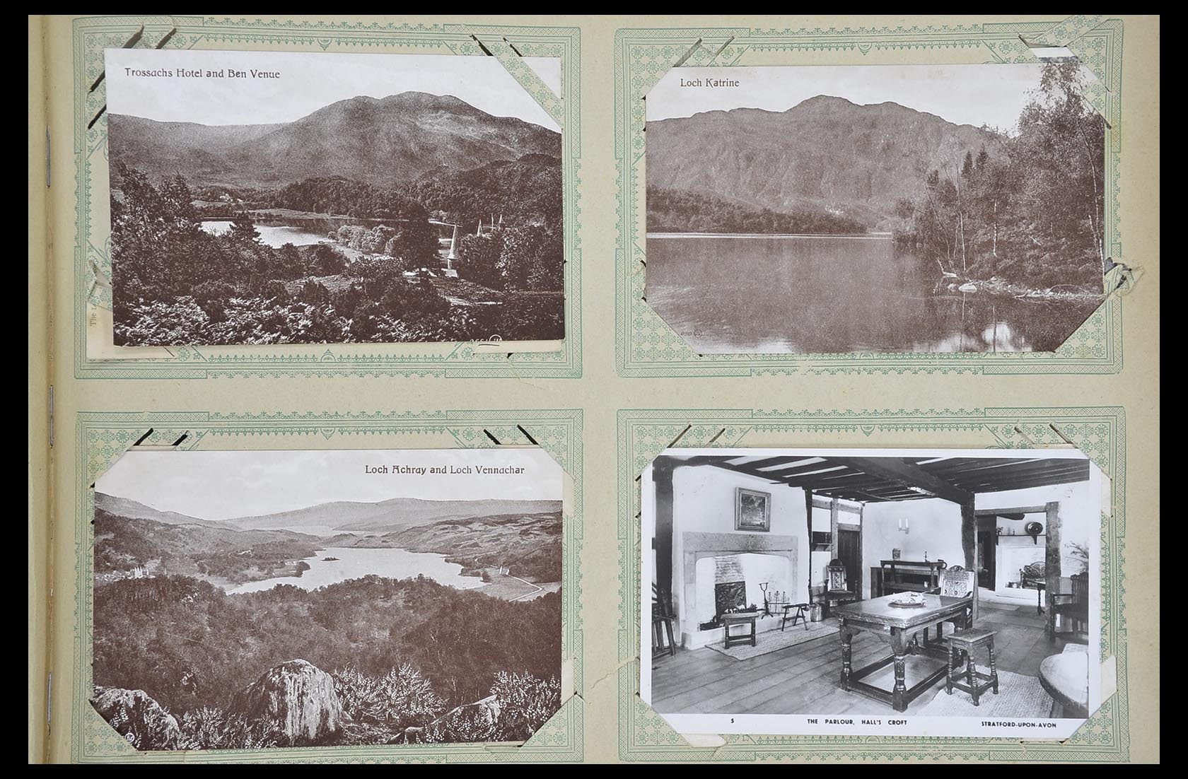 33633 025 - Postzegelverzameling 33633 Engeland ansichtkaarten 1900-1950.