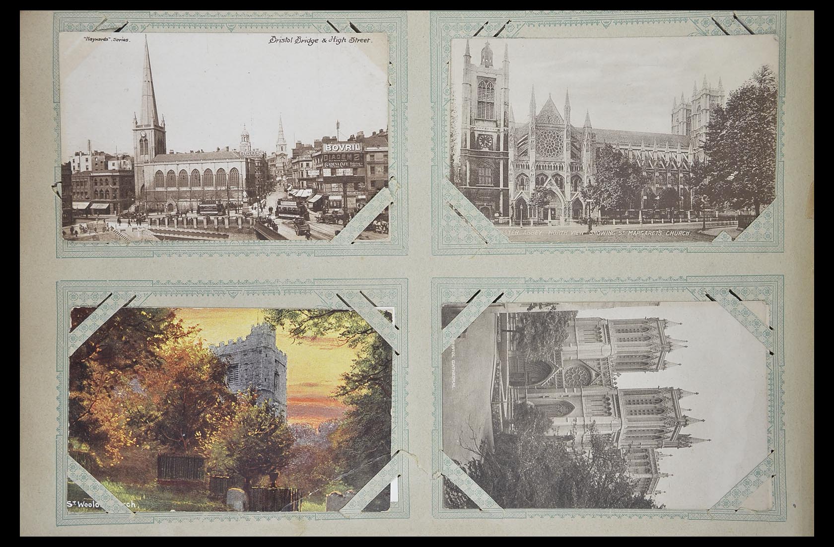 33633 026 - Postzegelverzameling 33633 Engeland ansichtkaarten 1900-1950.