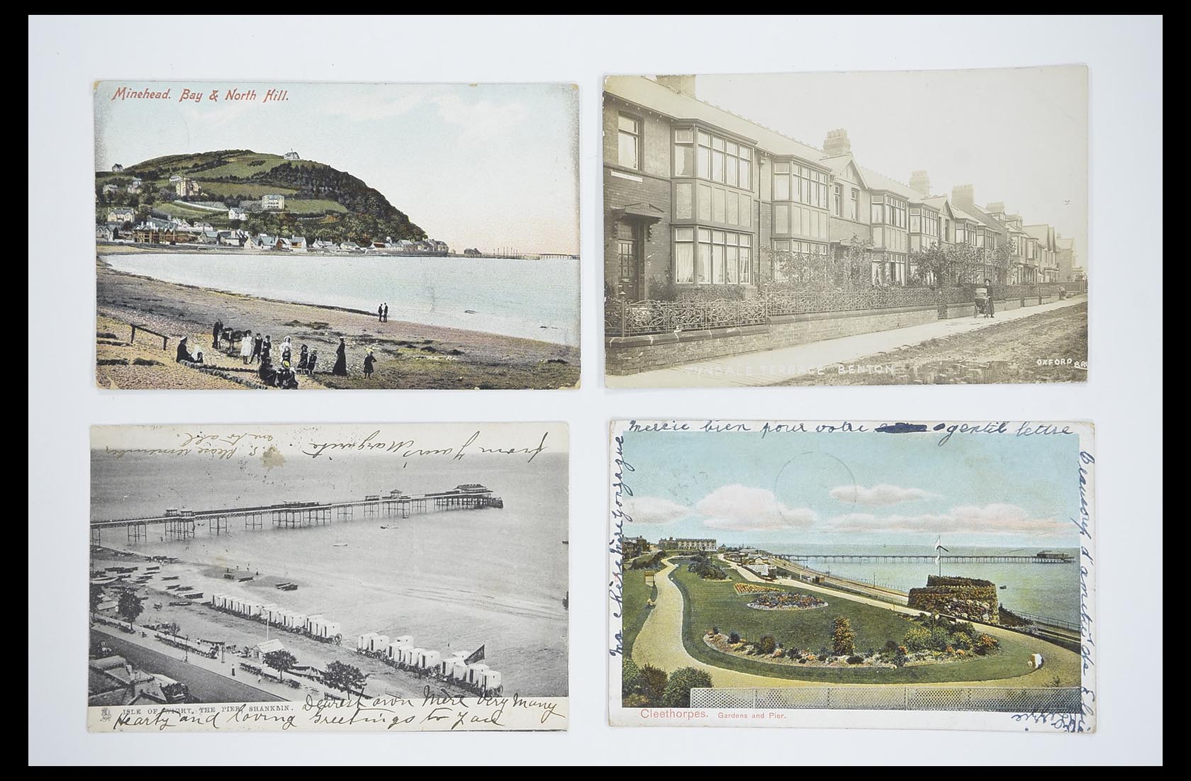 33633 103 - Postzegelverzameling 33633 Engeland ansichtkaarten 1900-1950.