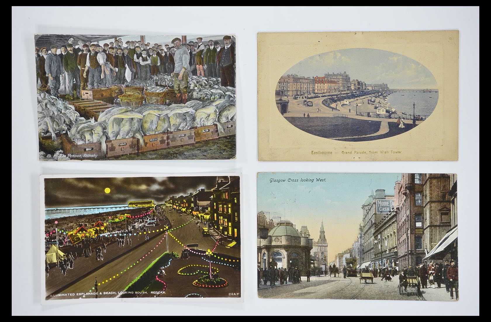 33633 106 - Postzegelverzameling 33633 Engeland ansichtkaarten 1900-1950.