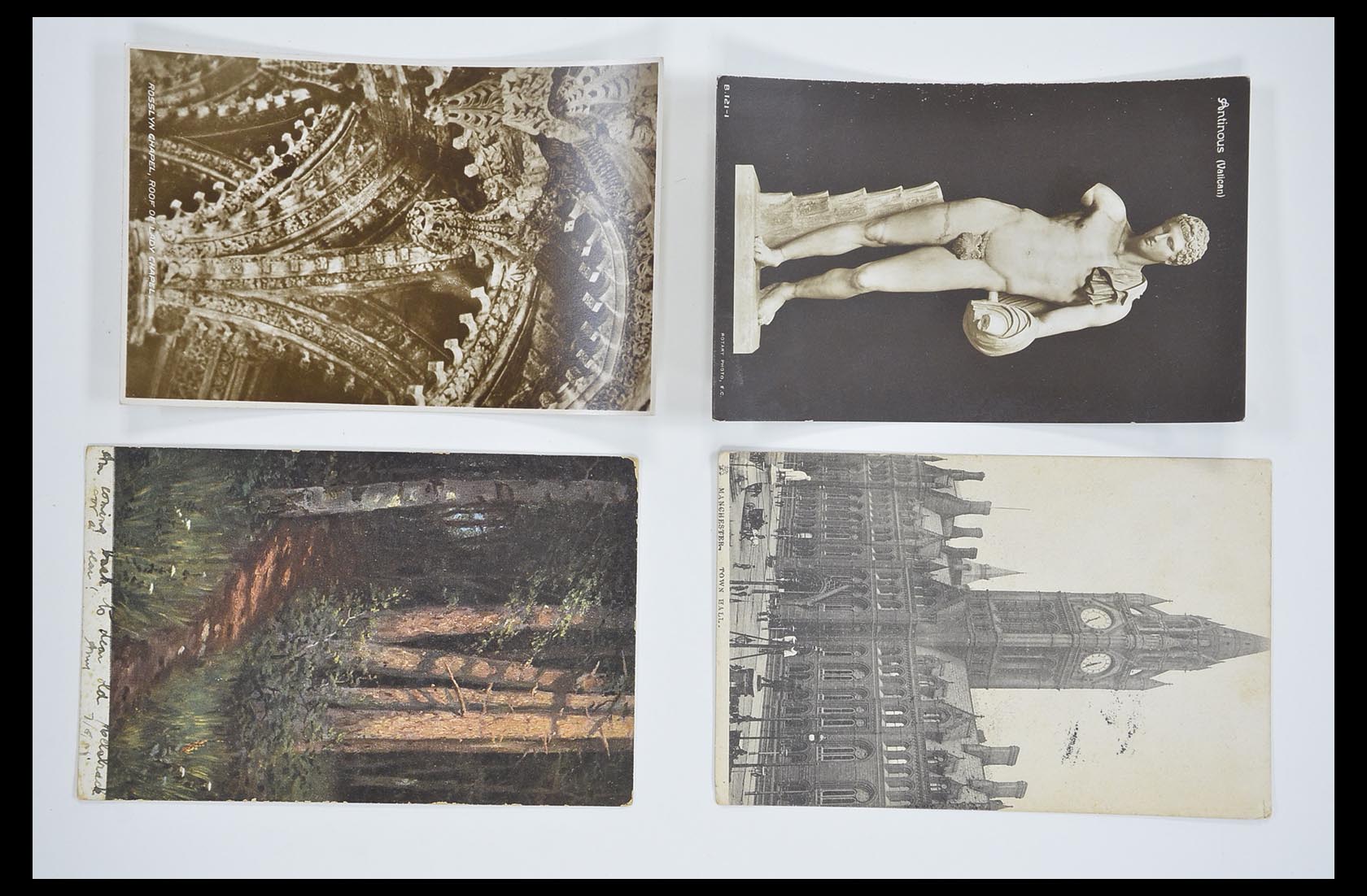 33633 108 - Postzegelverzameling 33633 Engeland ansichtkaarten 1900-1950.