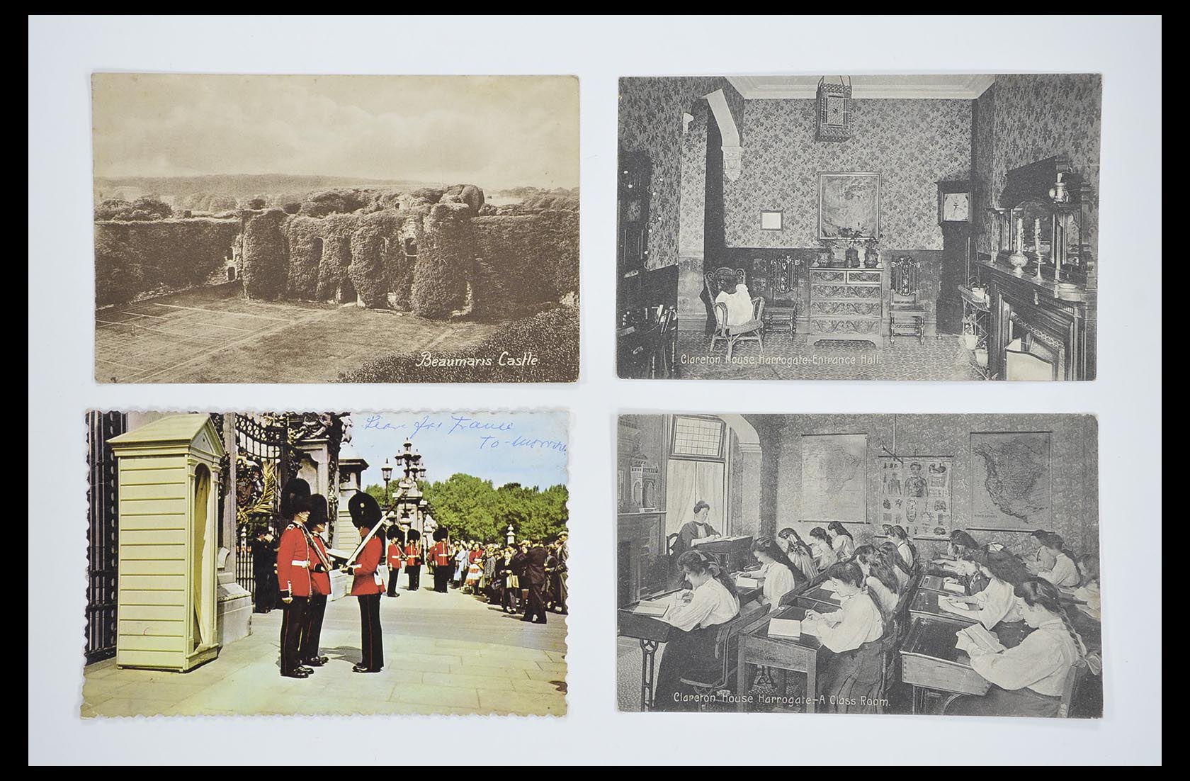 33633 115 - Postzegelverzameling 33633 Engeland ansichtkaarten 1900-1950.