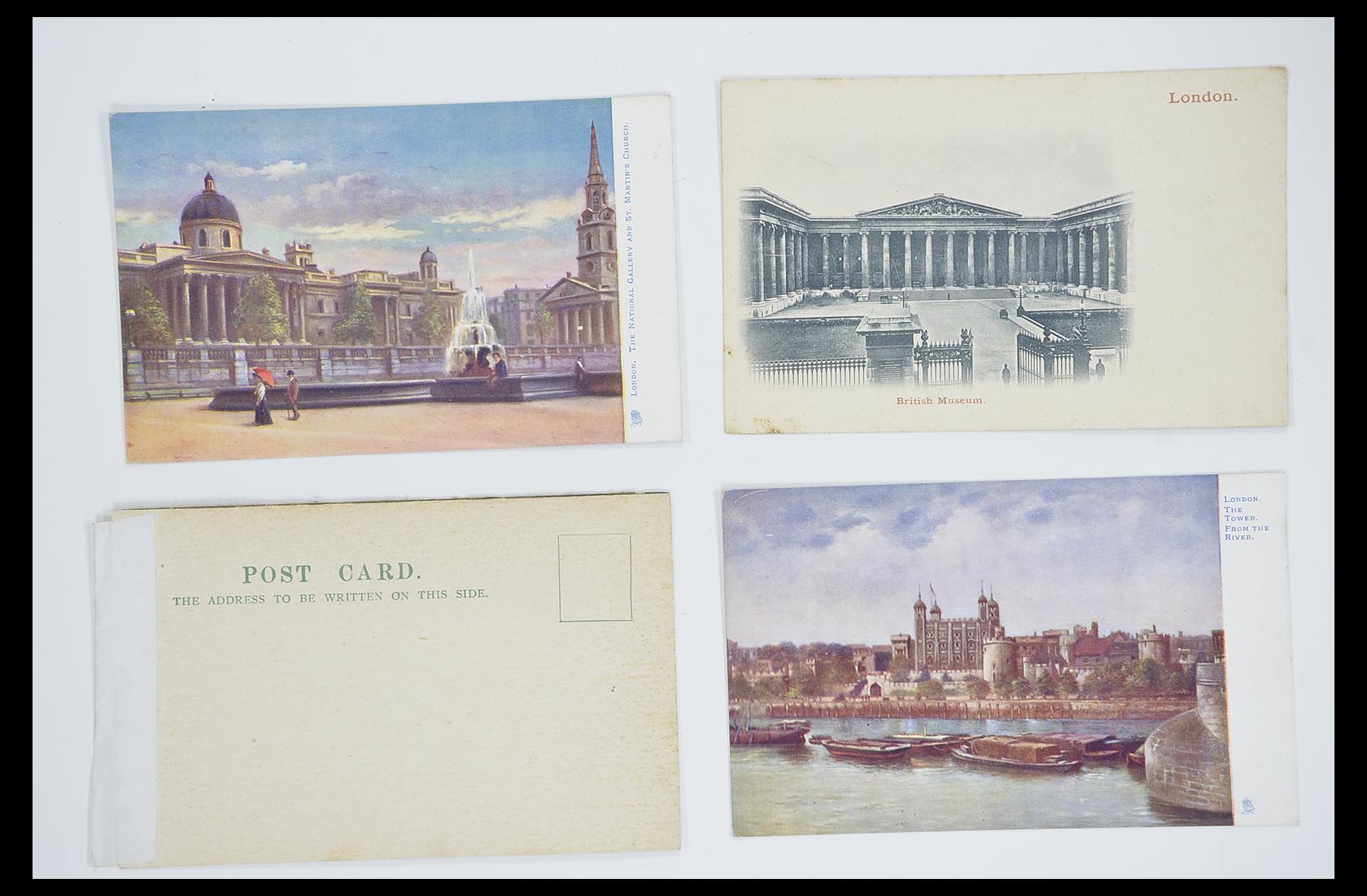 33633 119 - Postzegelverzameling 33633 Engeland ansichtkaarten 1900-1950.