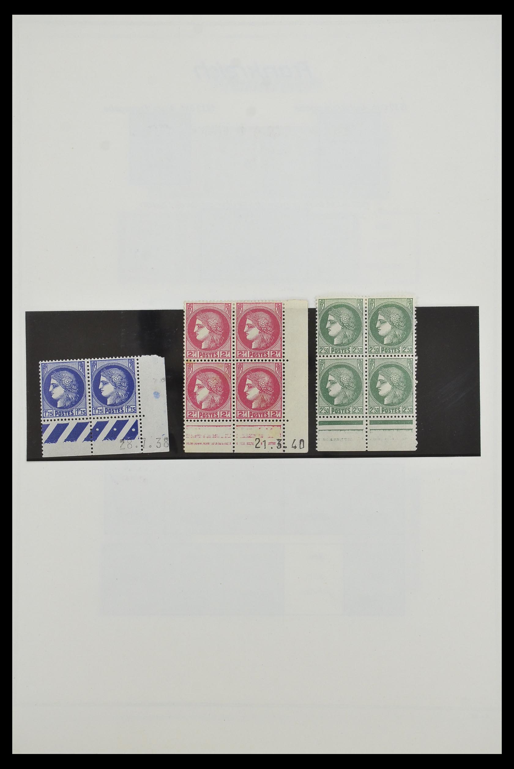 33634 040 - Postzegelverzameling 33634 Frankrijk 1849-2000.