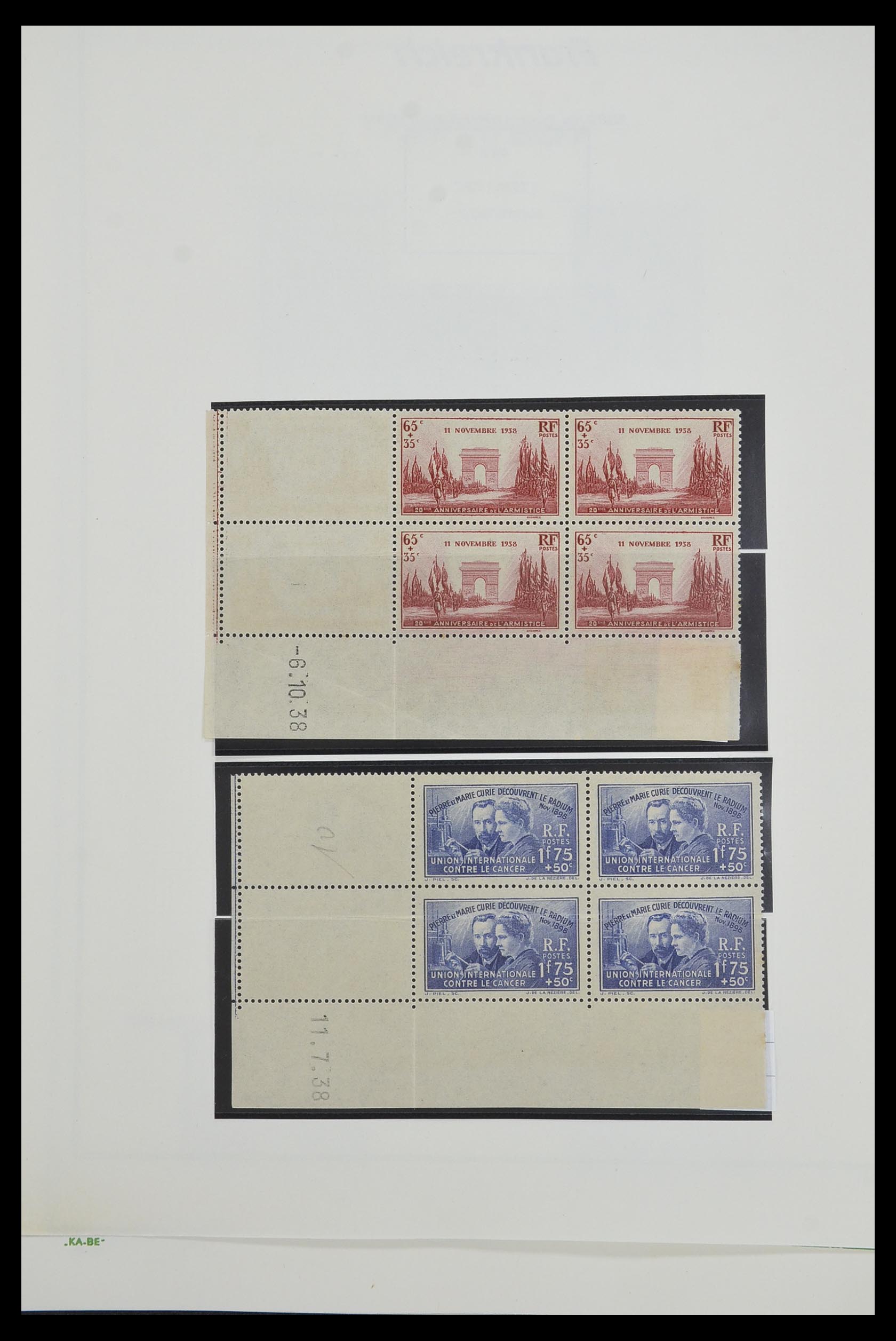 33634 044 - Postzegelverzameling 33634 Frankrijk 1849-2000.