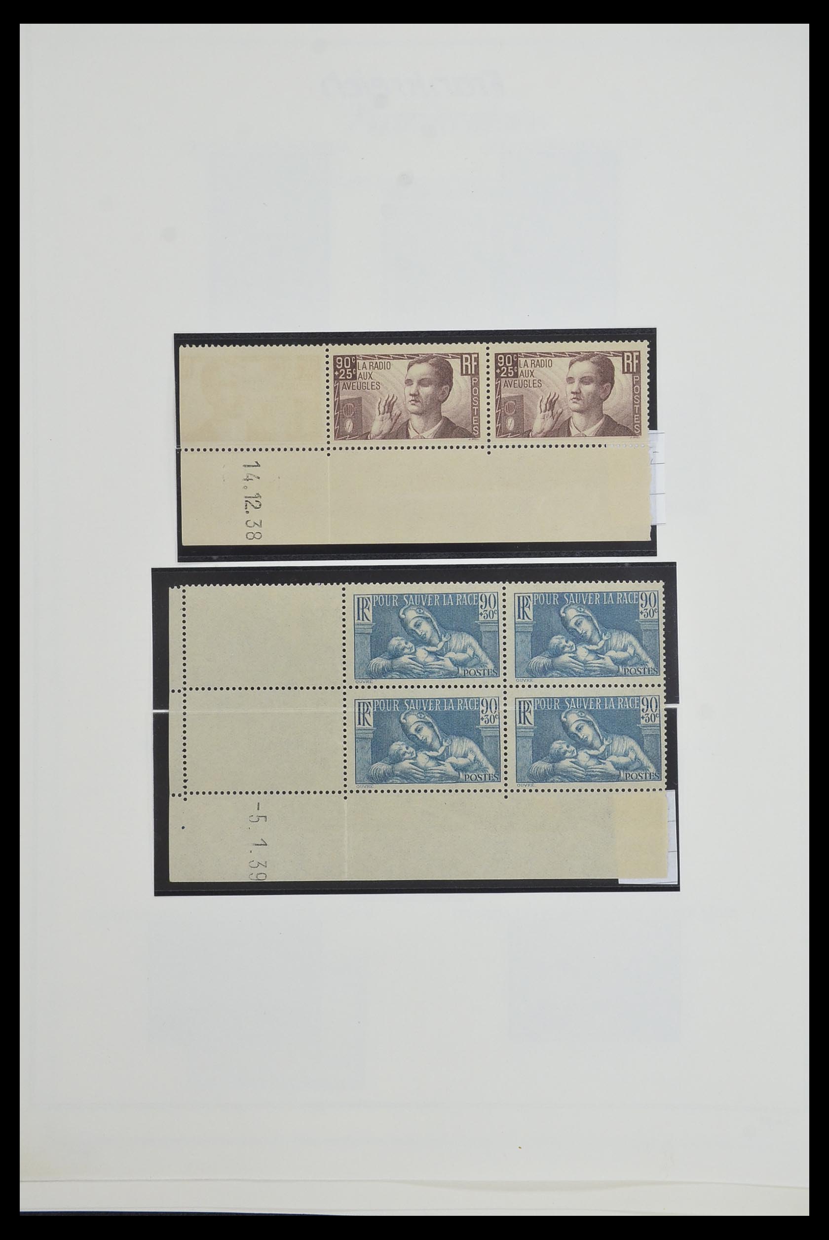 33634 046 - Postzegelverzameling 33634 Frankrijk 1849-2000.