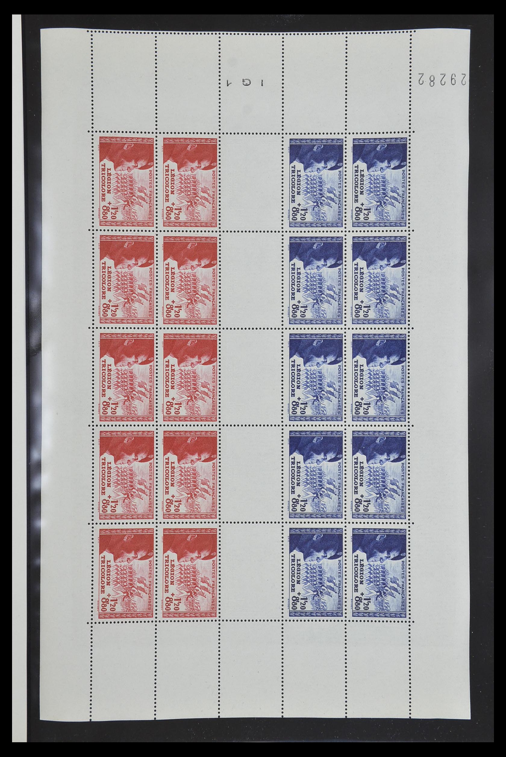 33634 058 - Postzegelverzameling 33634 Frankrijk 1849-2000.