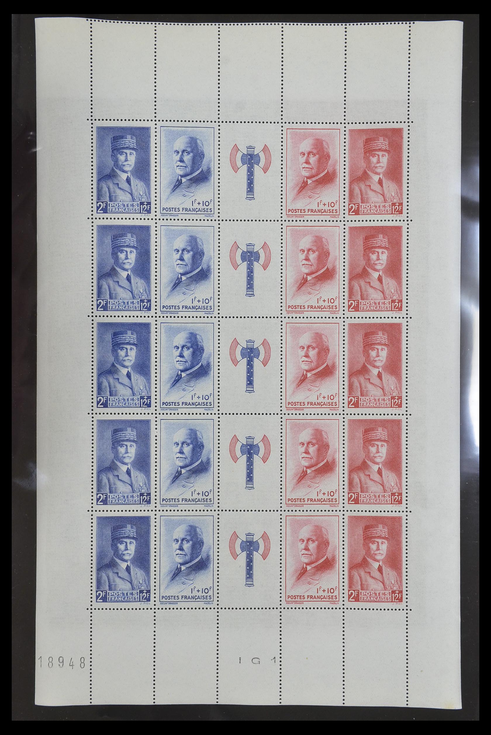 33634 060 - Postzegelverzameling 33634 Frankrijk 1849-2000.